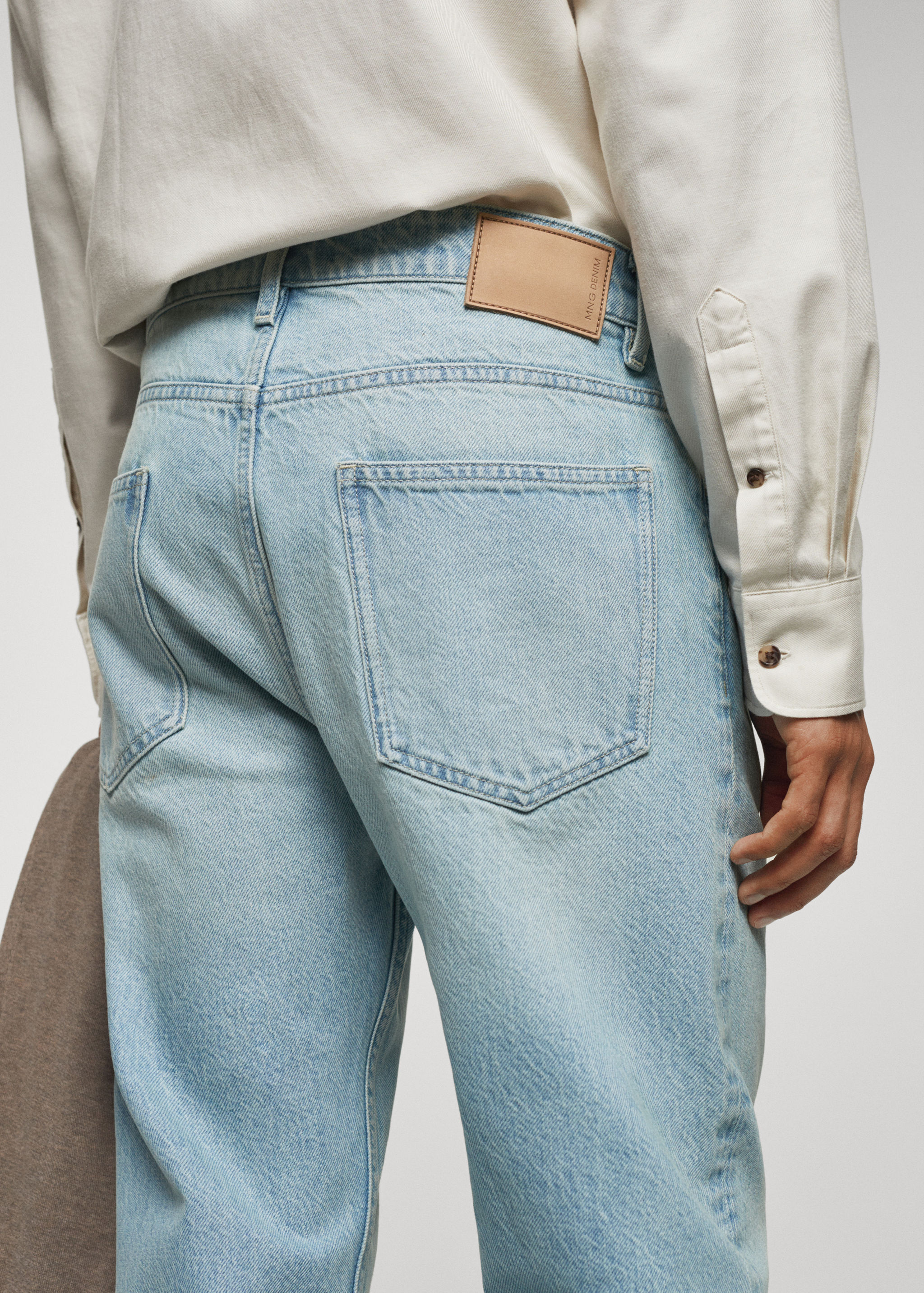 Tapered-fit jeans - Details of the article 4