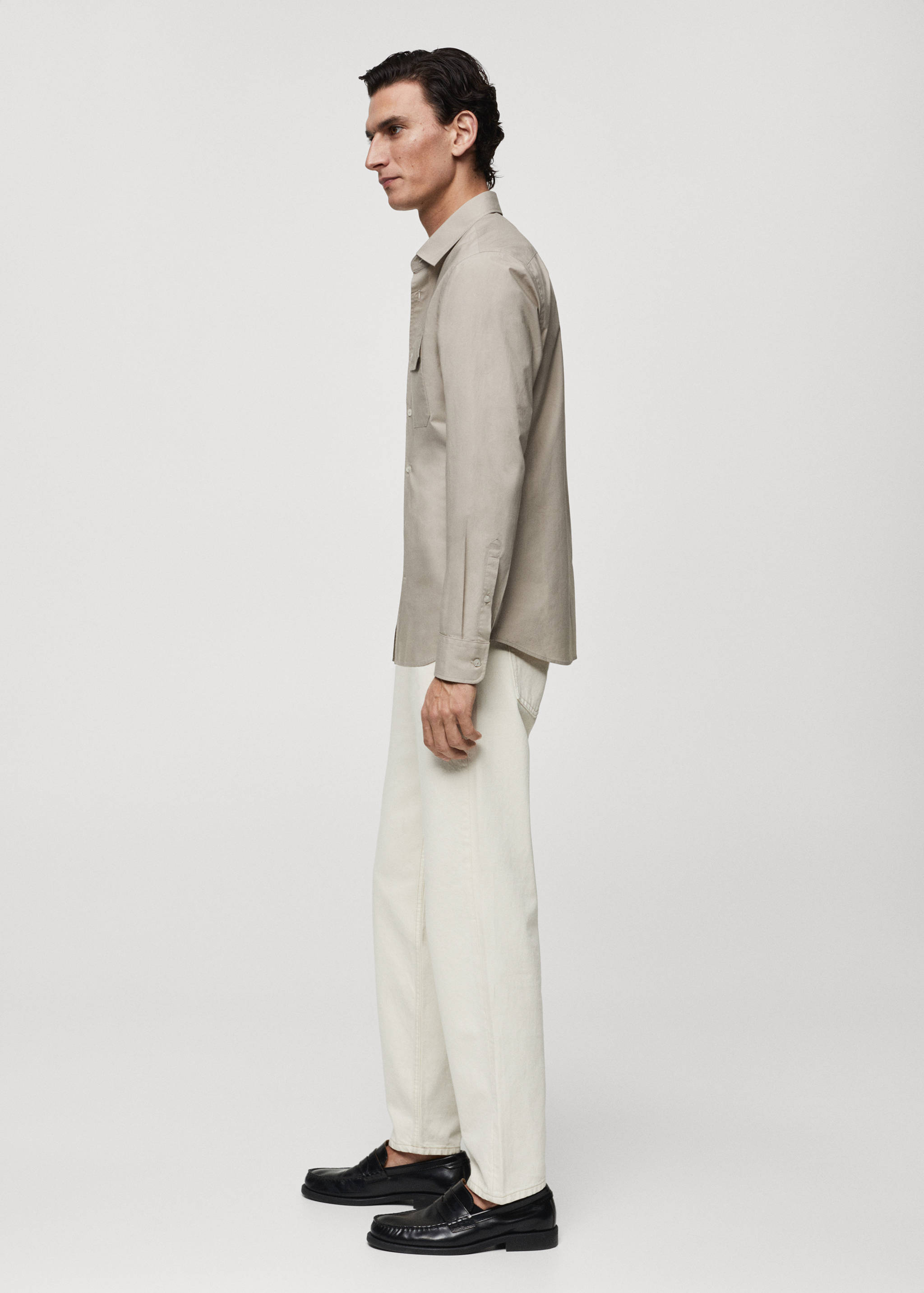 Chemise en coton avec poches - Détail de l'article 2