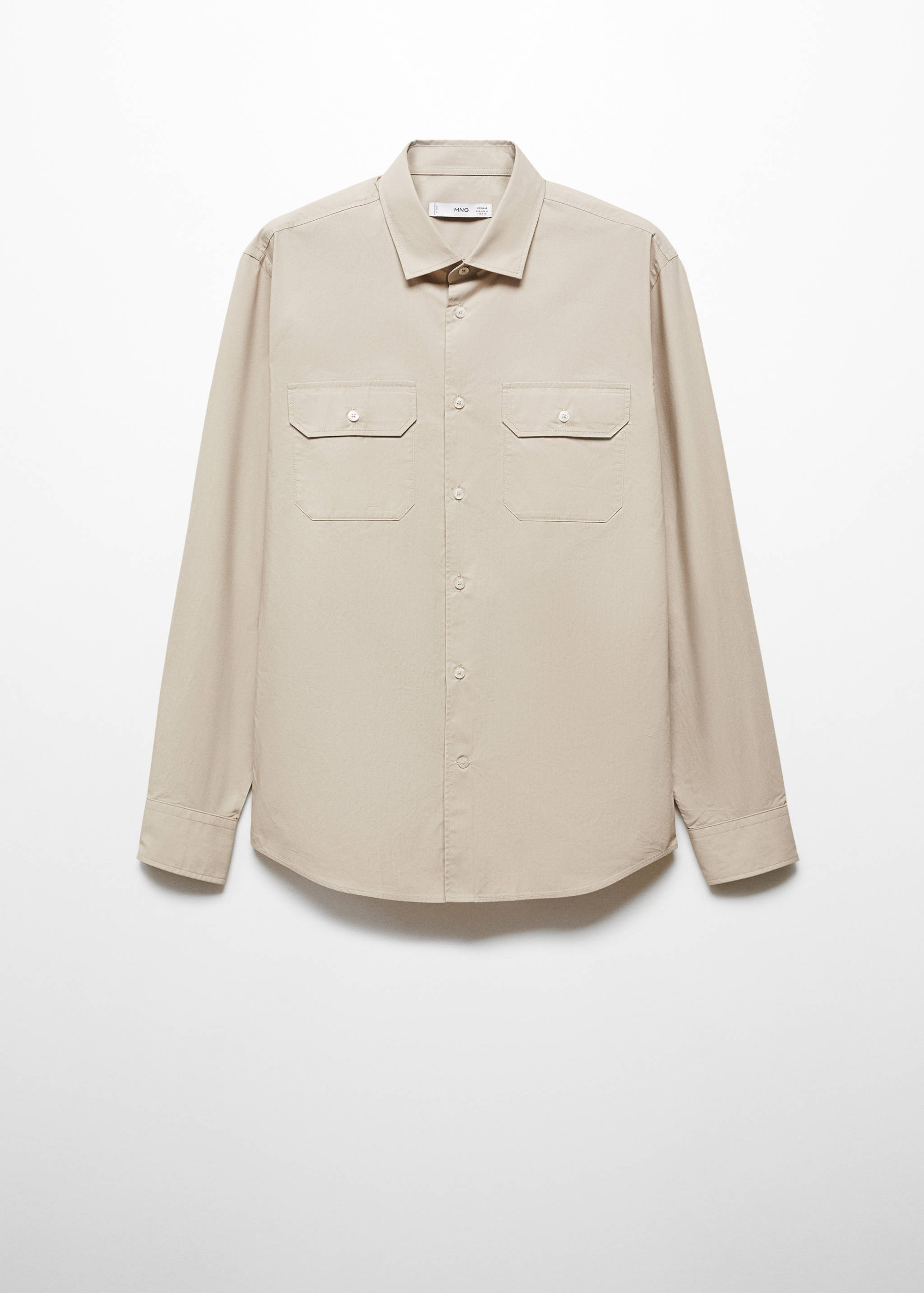 Chemise en coton avec poches - Article sans modèle