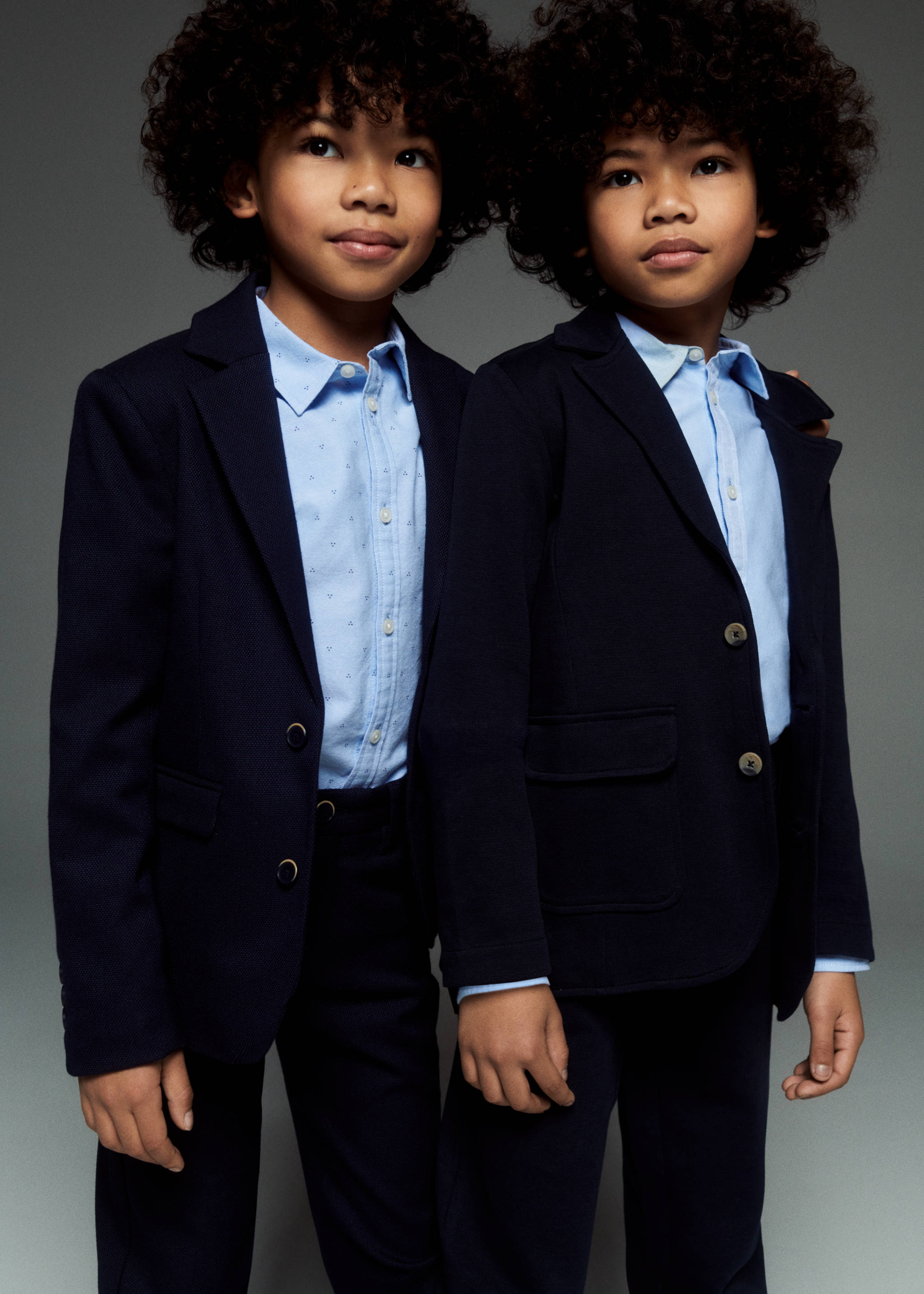 Pockets suit blazer - Details of the article 6, Dark Navy. Ref: 67044451-00.