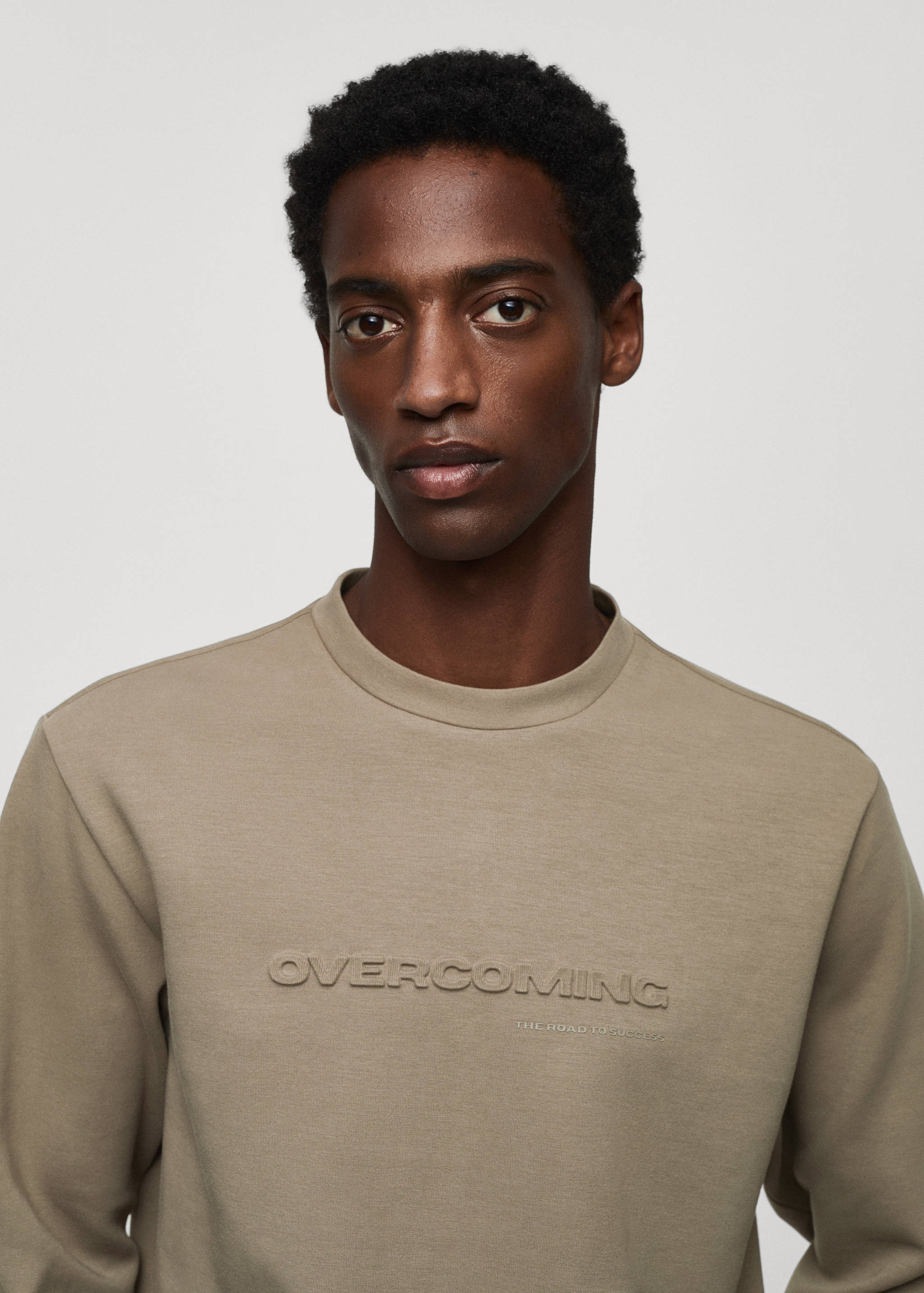 Quick-Dry-Sweatshirt mit Reliefmuster - Detail des Artikels 1