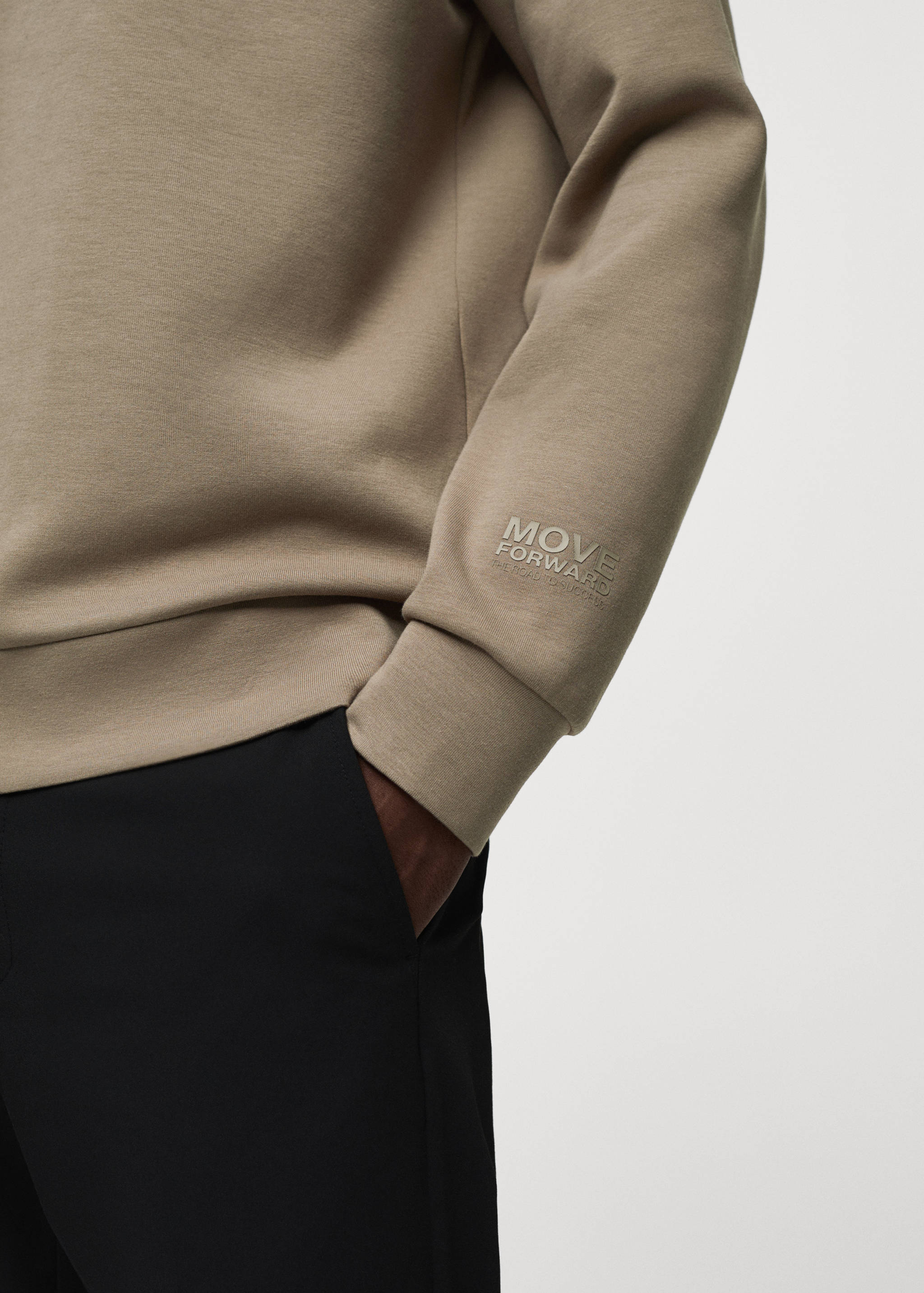 Quick-Dry-Sweatshirt mit Reliefmuster - Detail des Artikels 6
