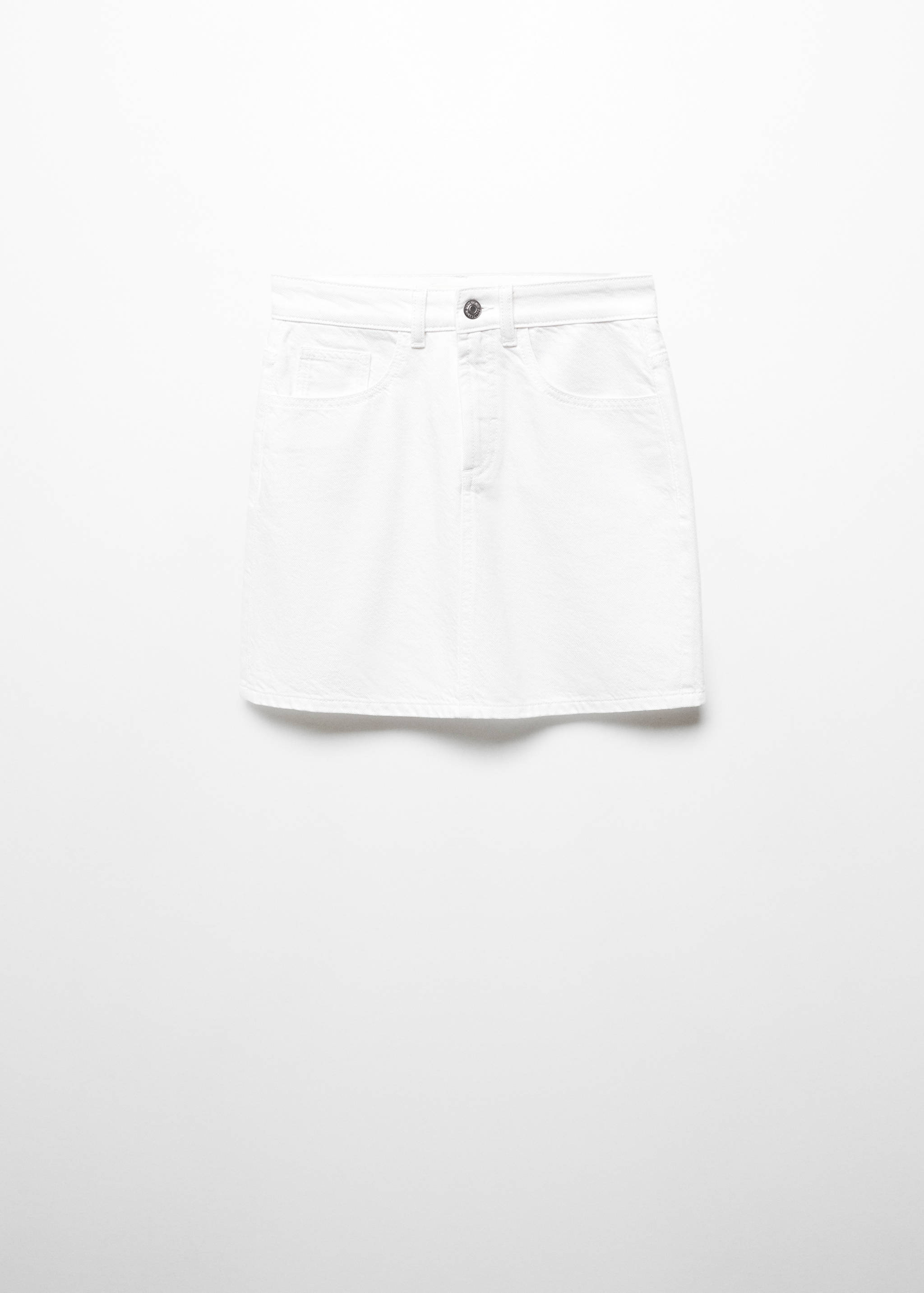 Denim mini-skirt - Article without model