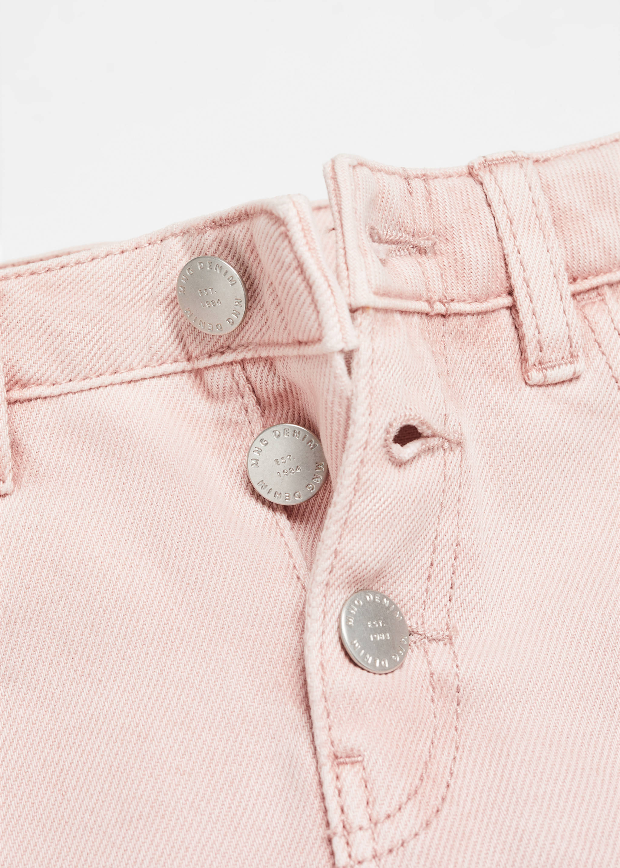 Denim skirt with buttons - Details of the article 8