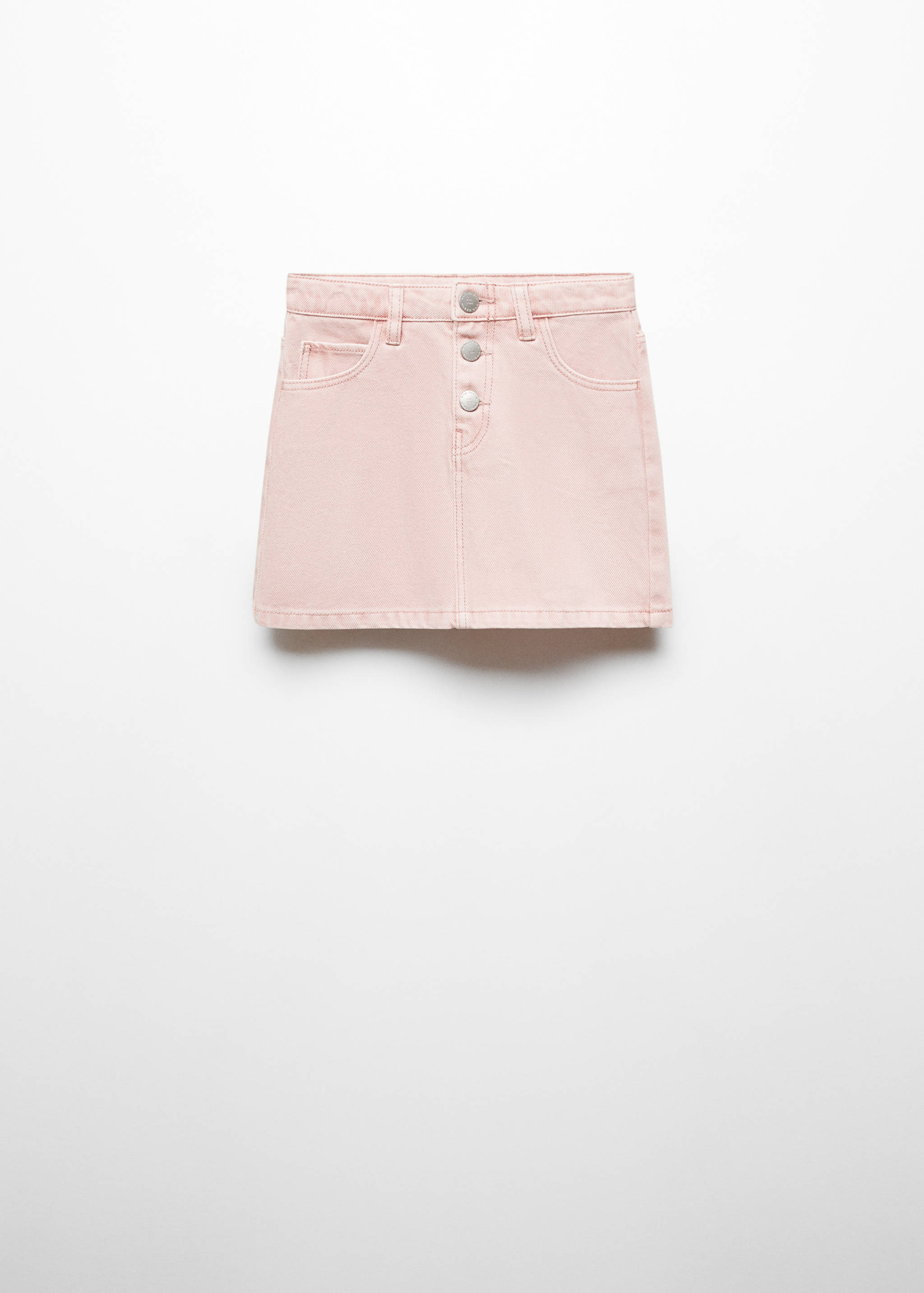 Denim skirt with buttons - Article without model