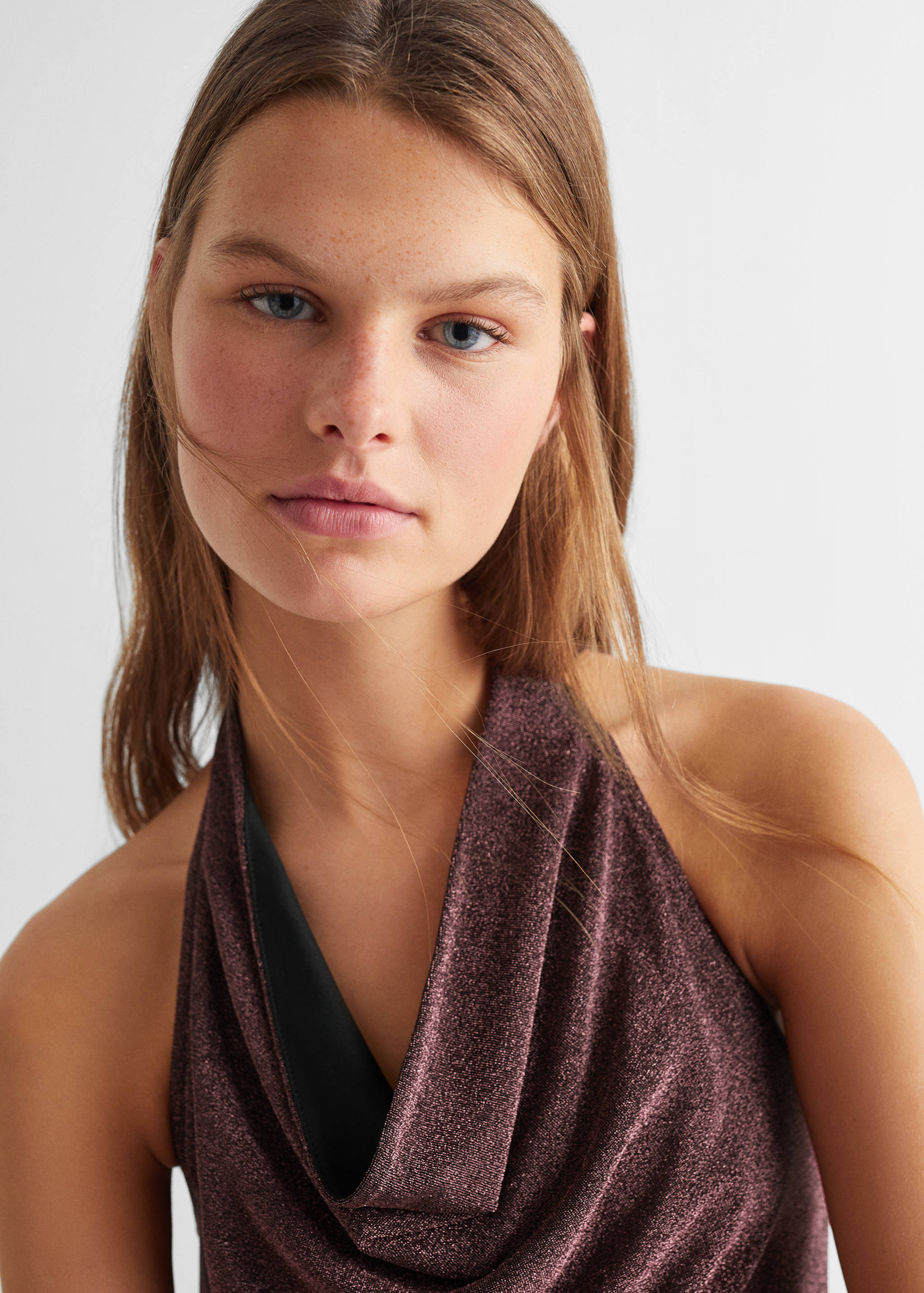Metallic halter top - Details of the article 1