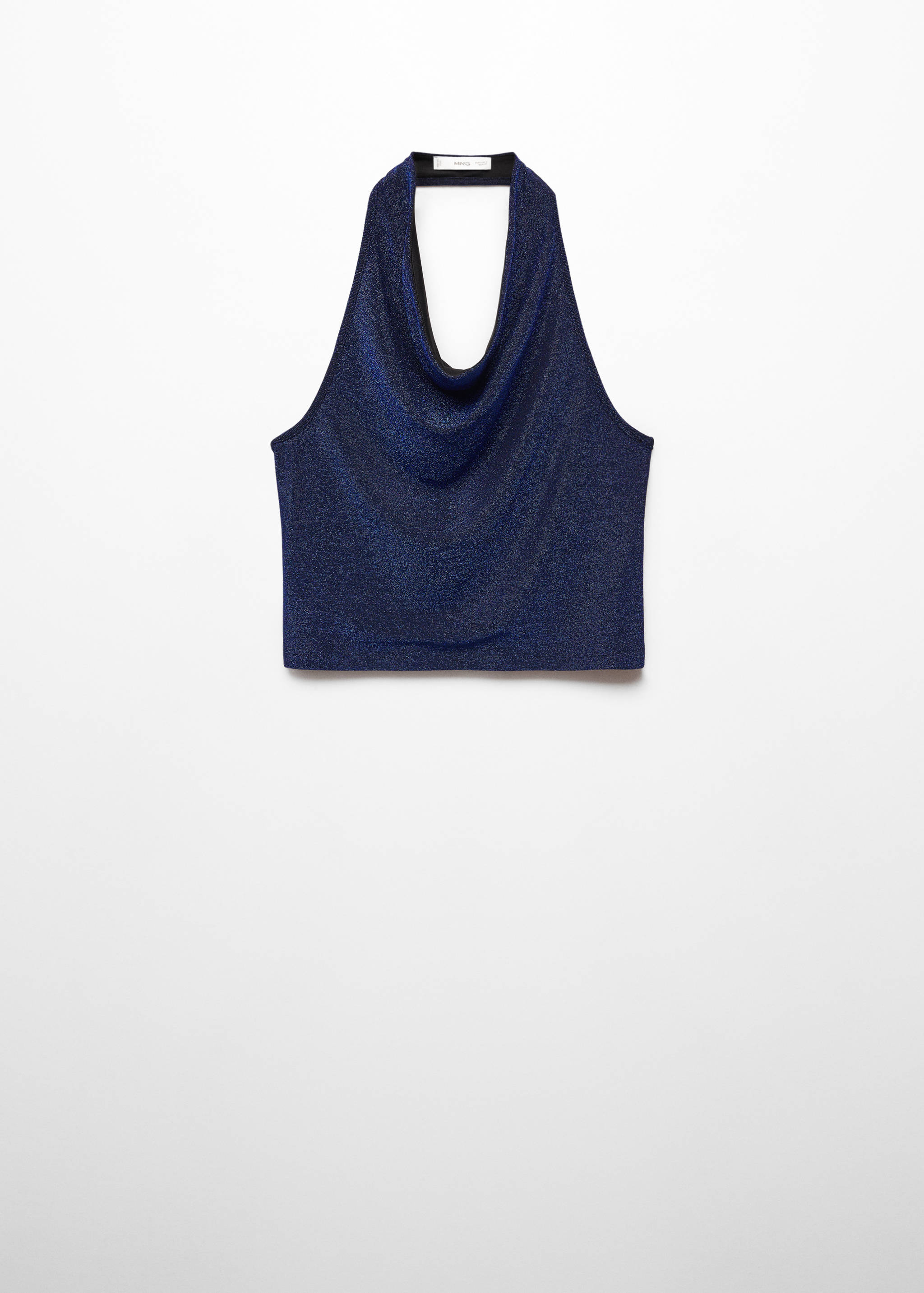 Metallic halter top - Article without model