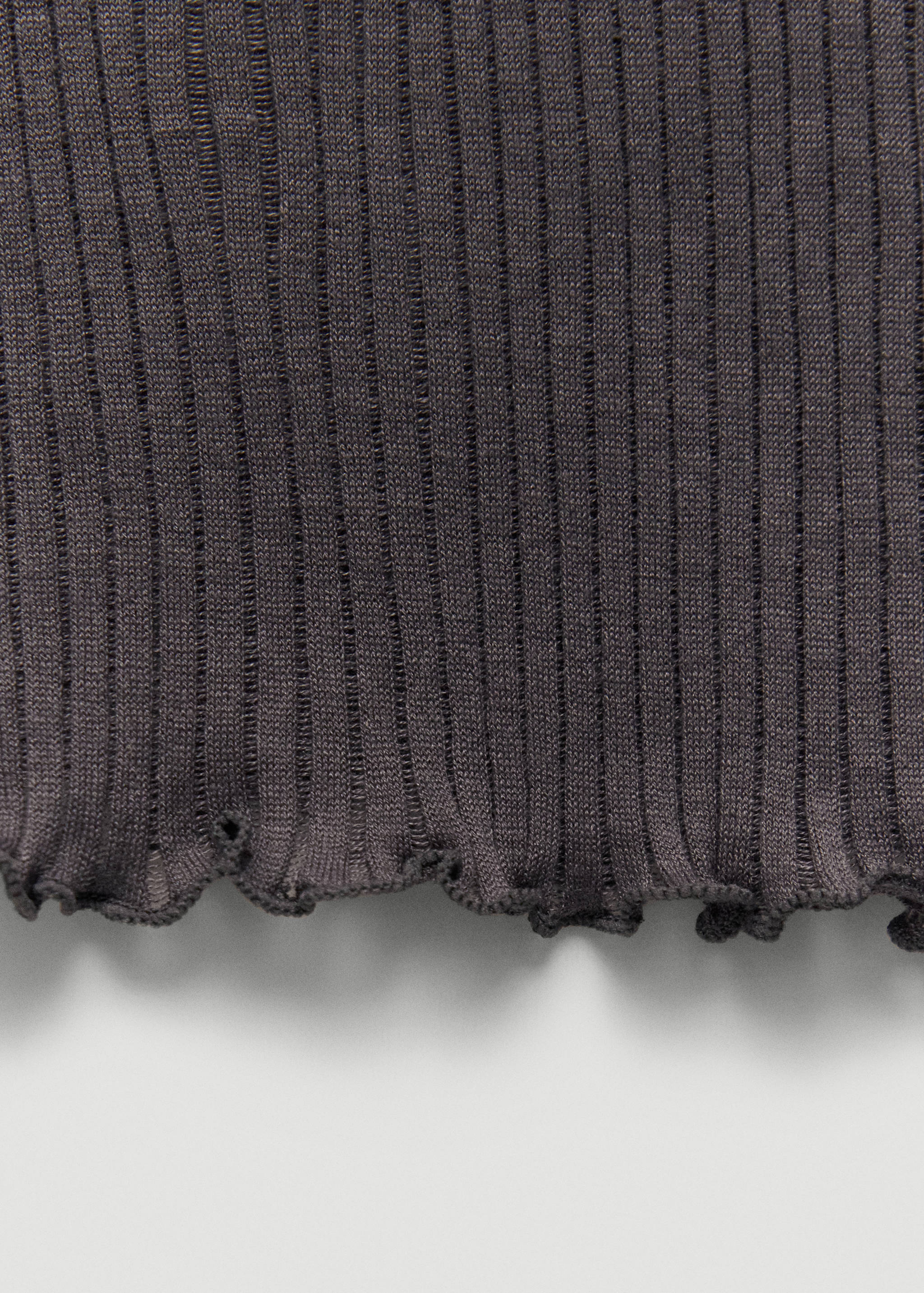 Long sleeve silk t-shirt - Details of the article 8