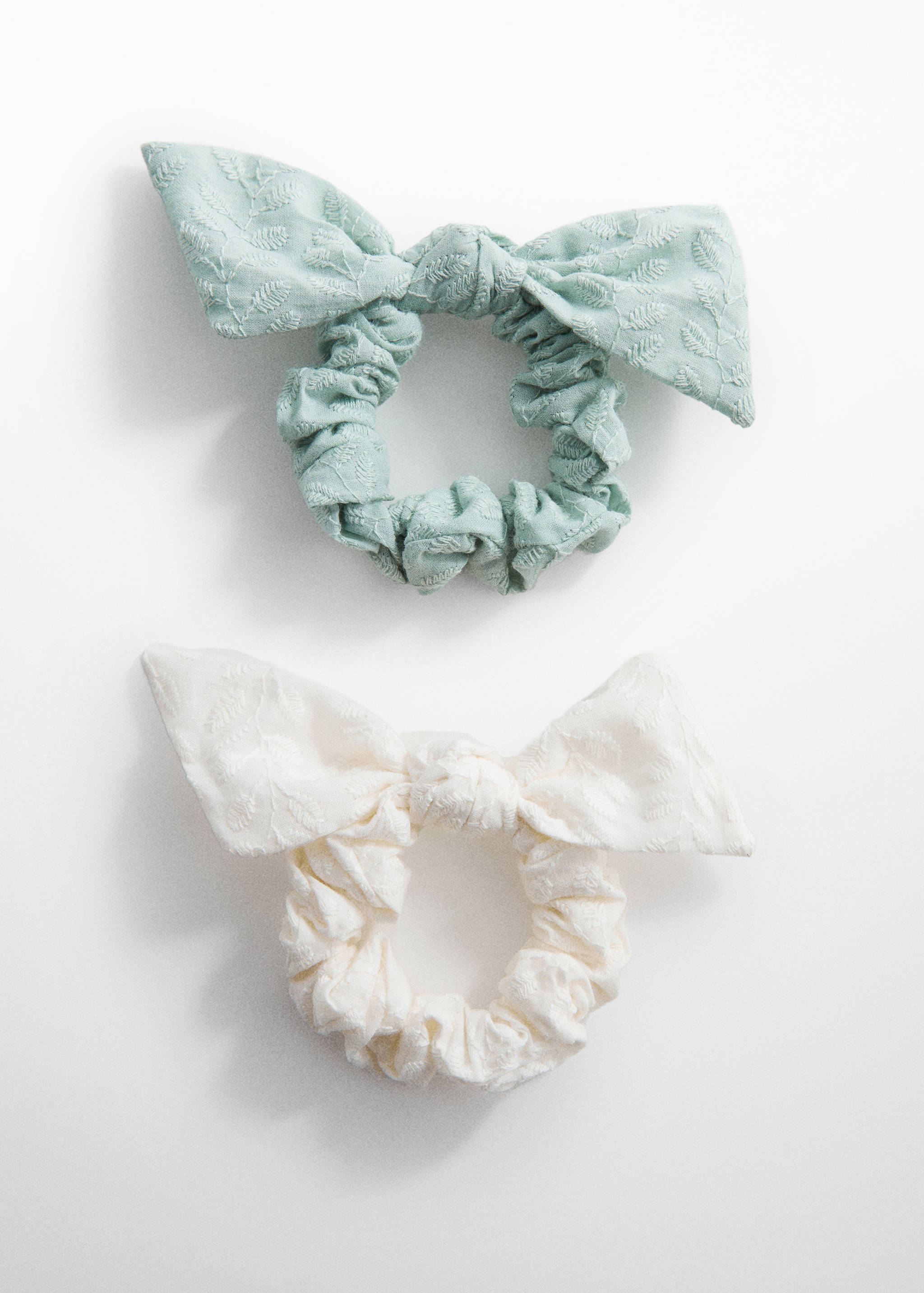 2 pack bow hair ties - Article without model