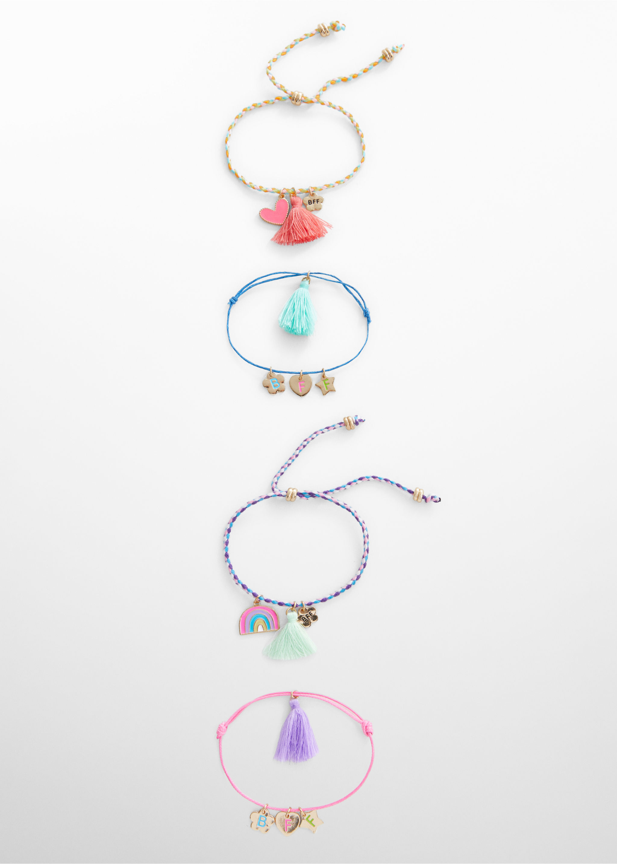 Lot 4 bracelets best friends - Article sans modèle