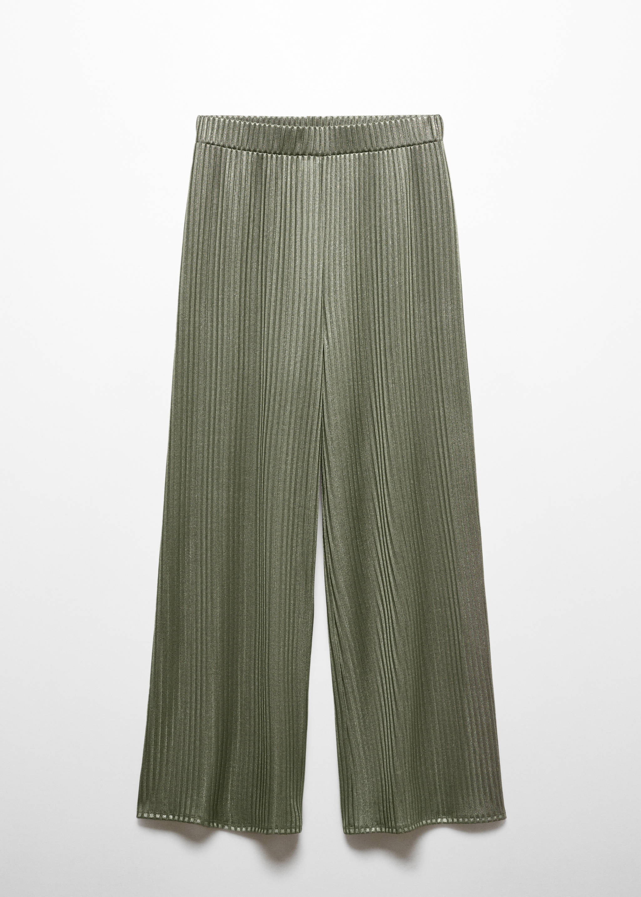 Wide leg trousers with elastic waist - Article without model