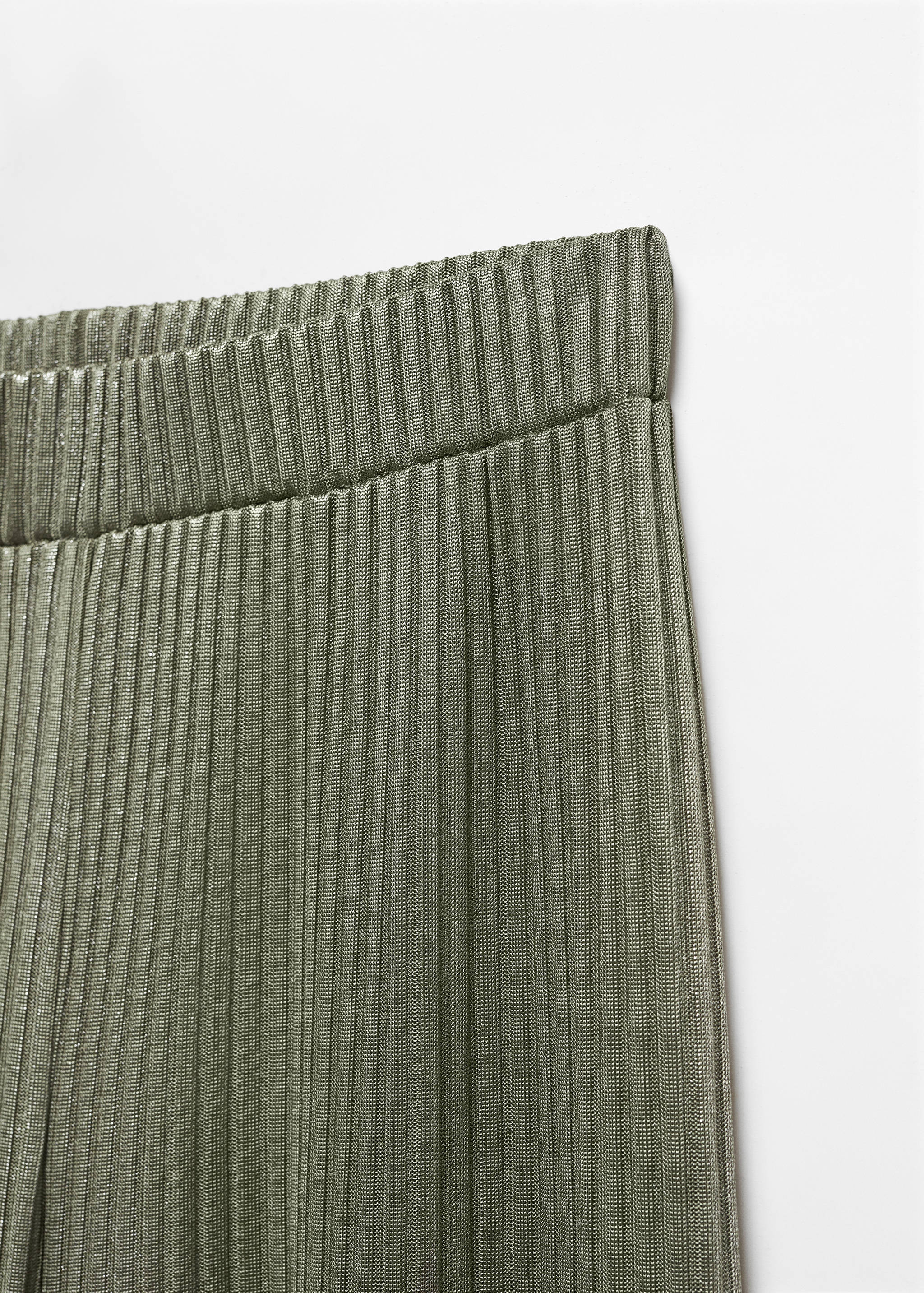 Wide leg trousers with elastic waist - Details of the article 8