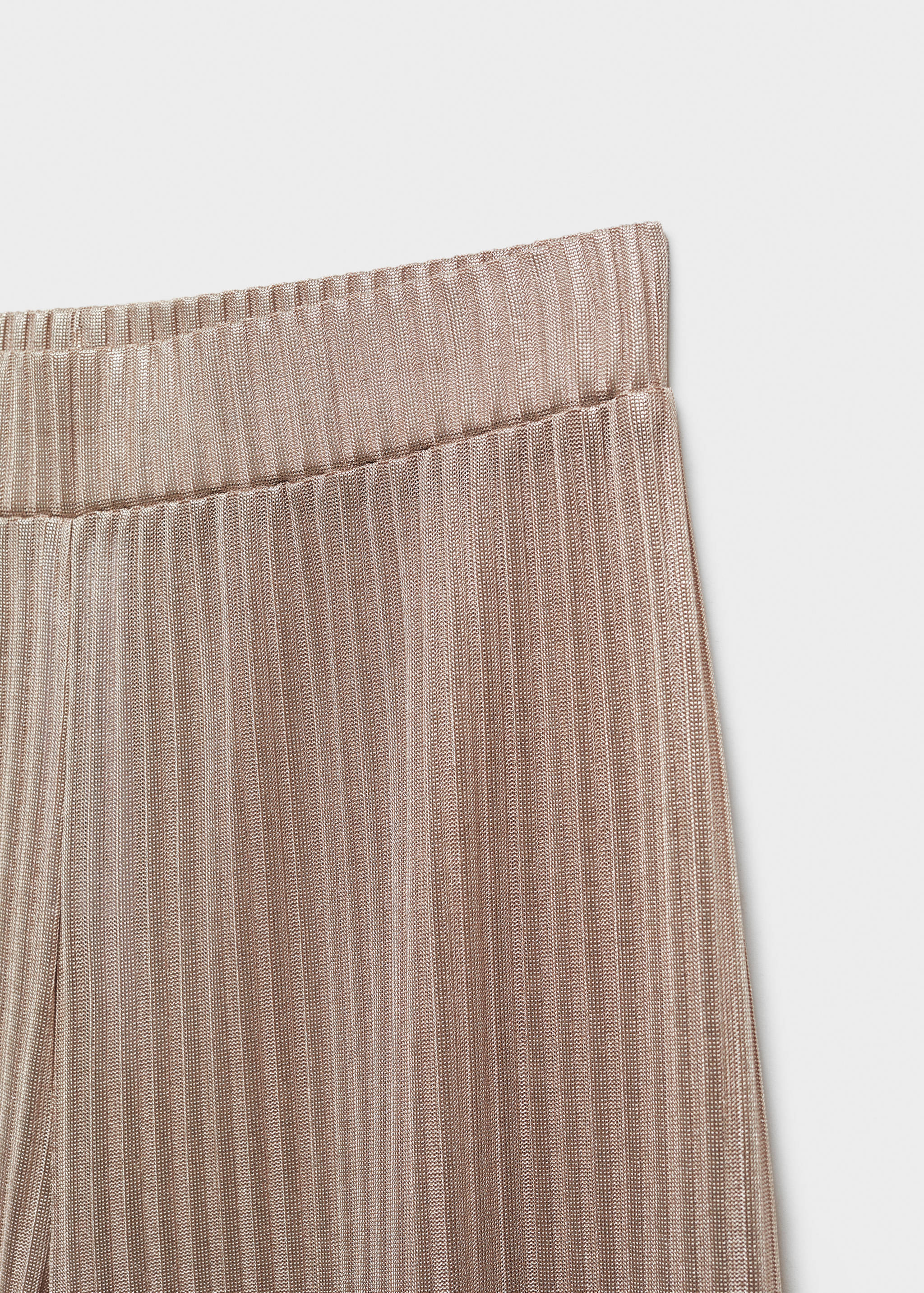 Wide leg trousers with elastic waist - Details of the article 8