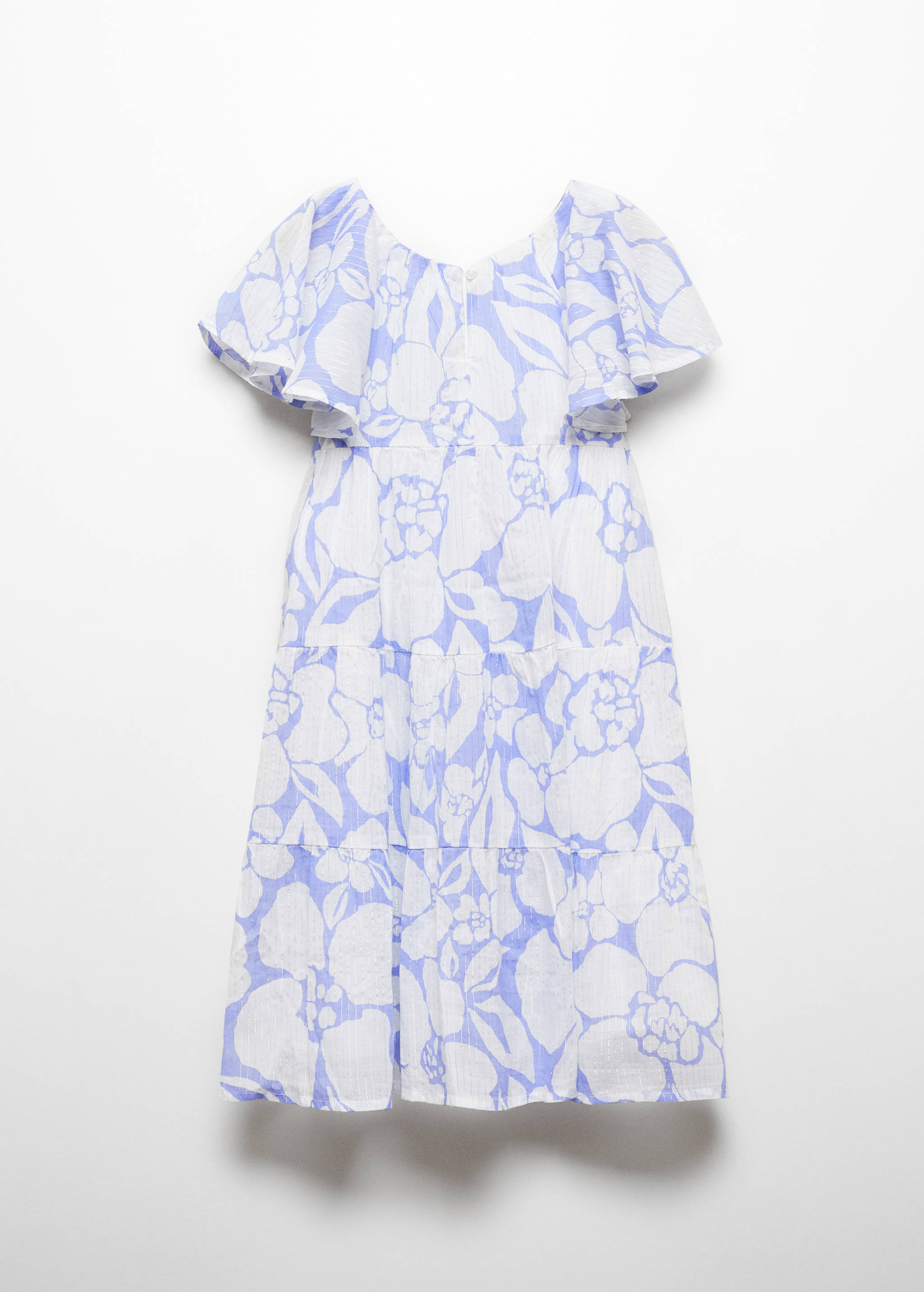 Printed cotton dress - Reverse of the article