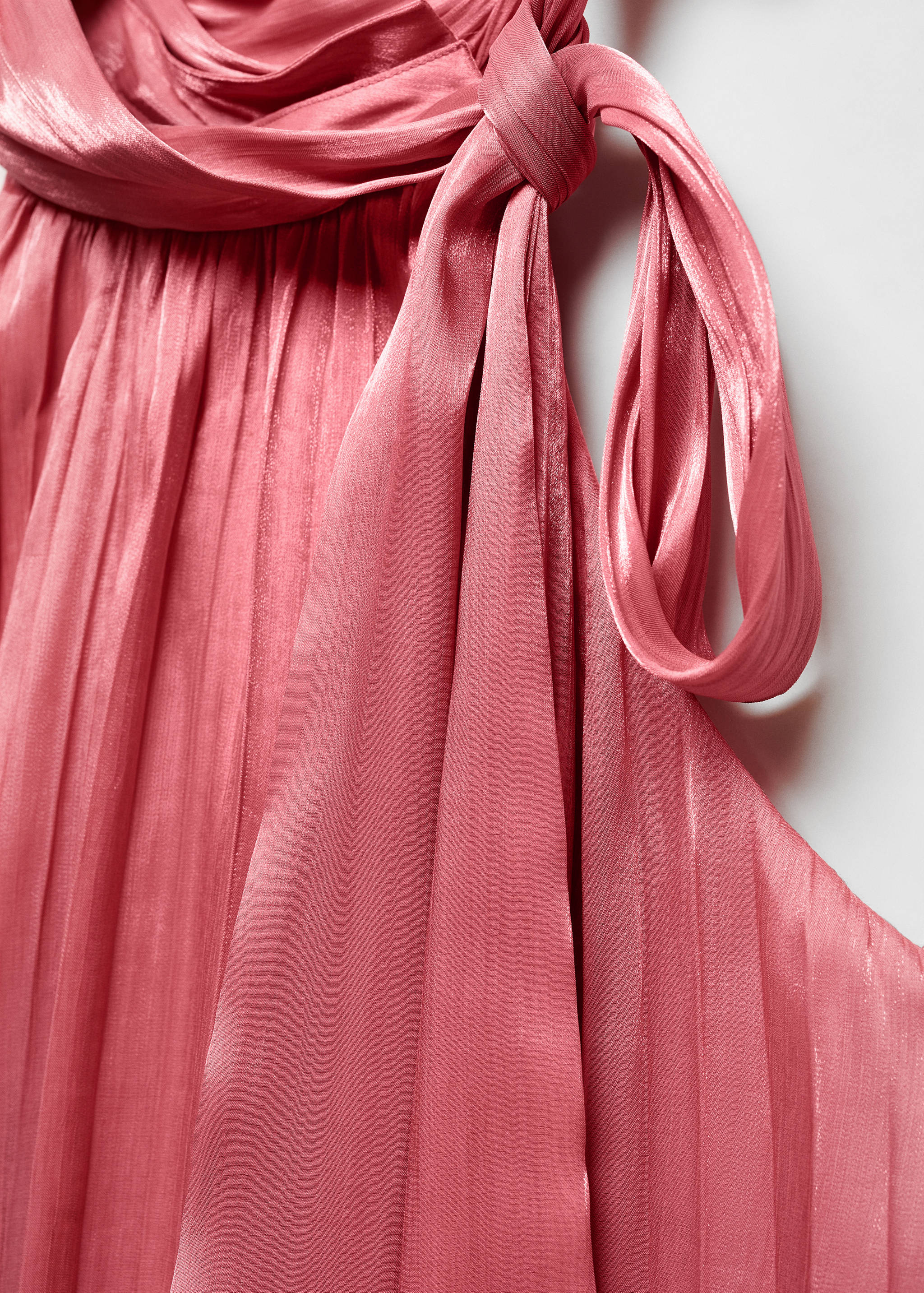 Pleated blouse with bow - Details of the article 8