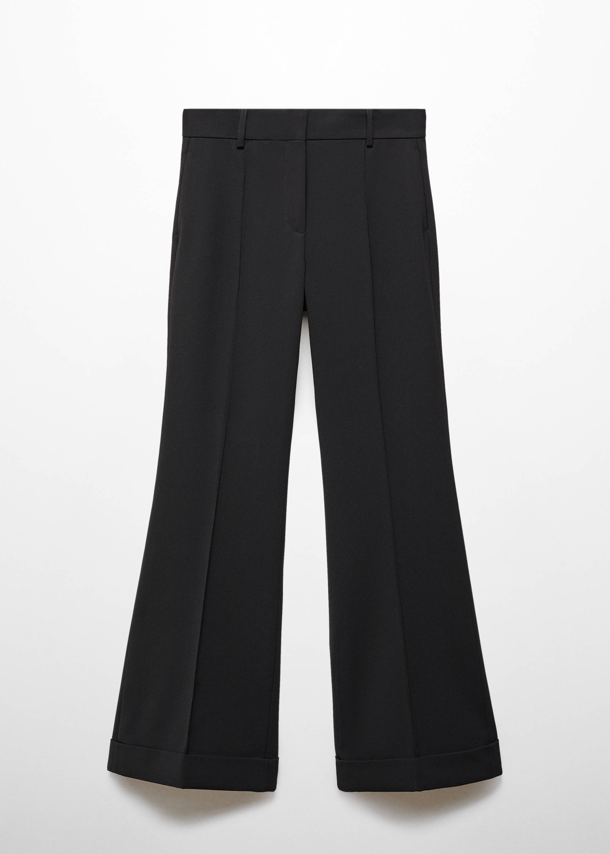 Mid-rise flare pants - Article without model