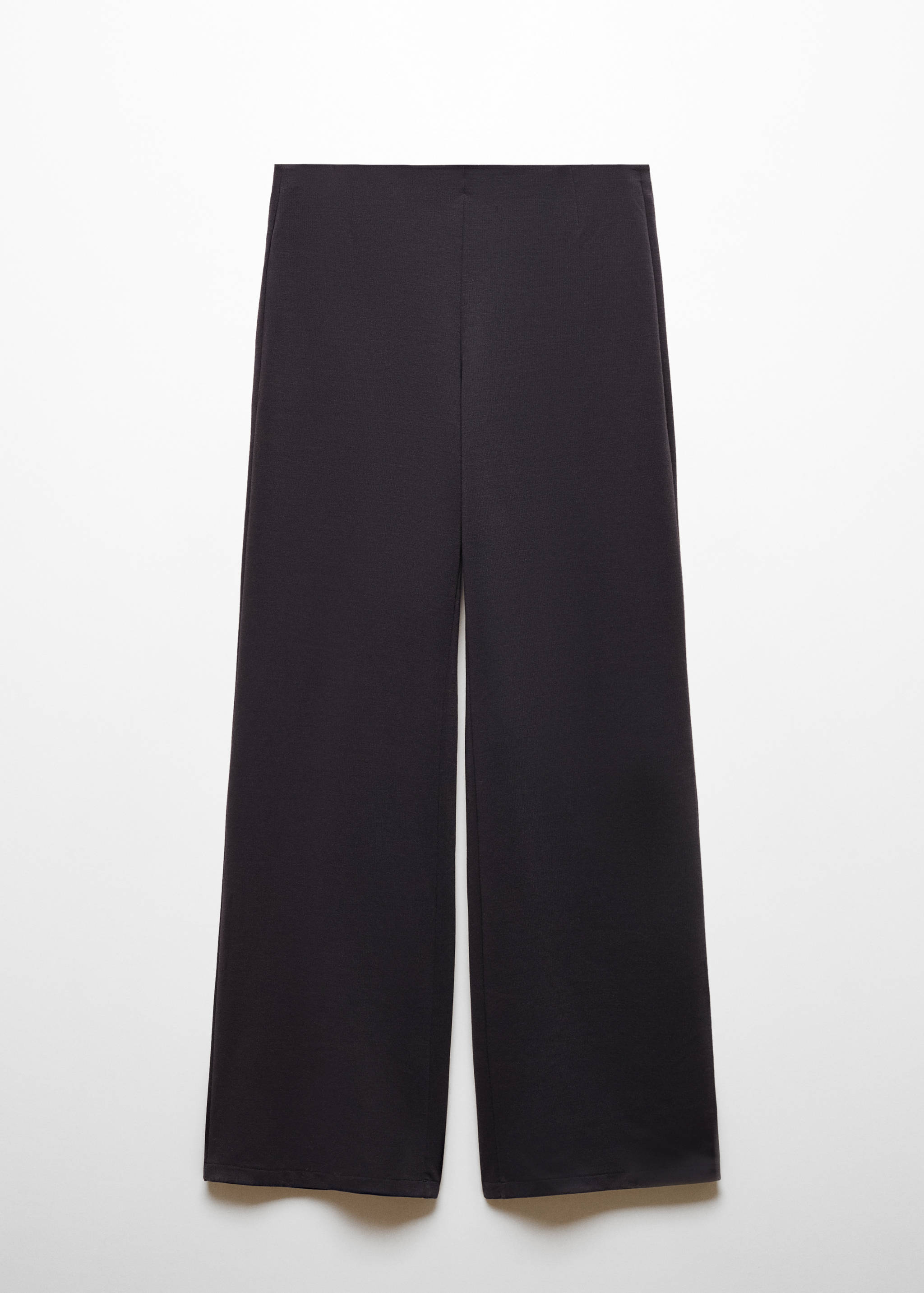 High-rise knitted trousers - Article without model