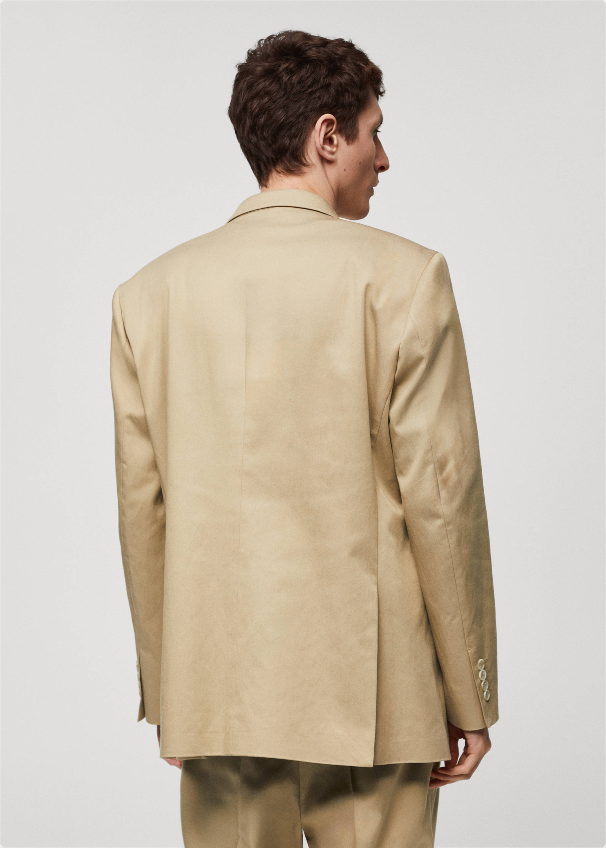 Regular Fit Anzugjacke - Rückseite des Artikels