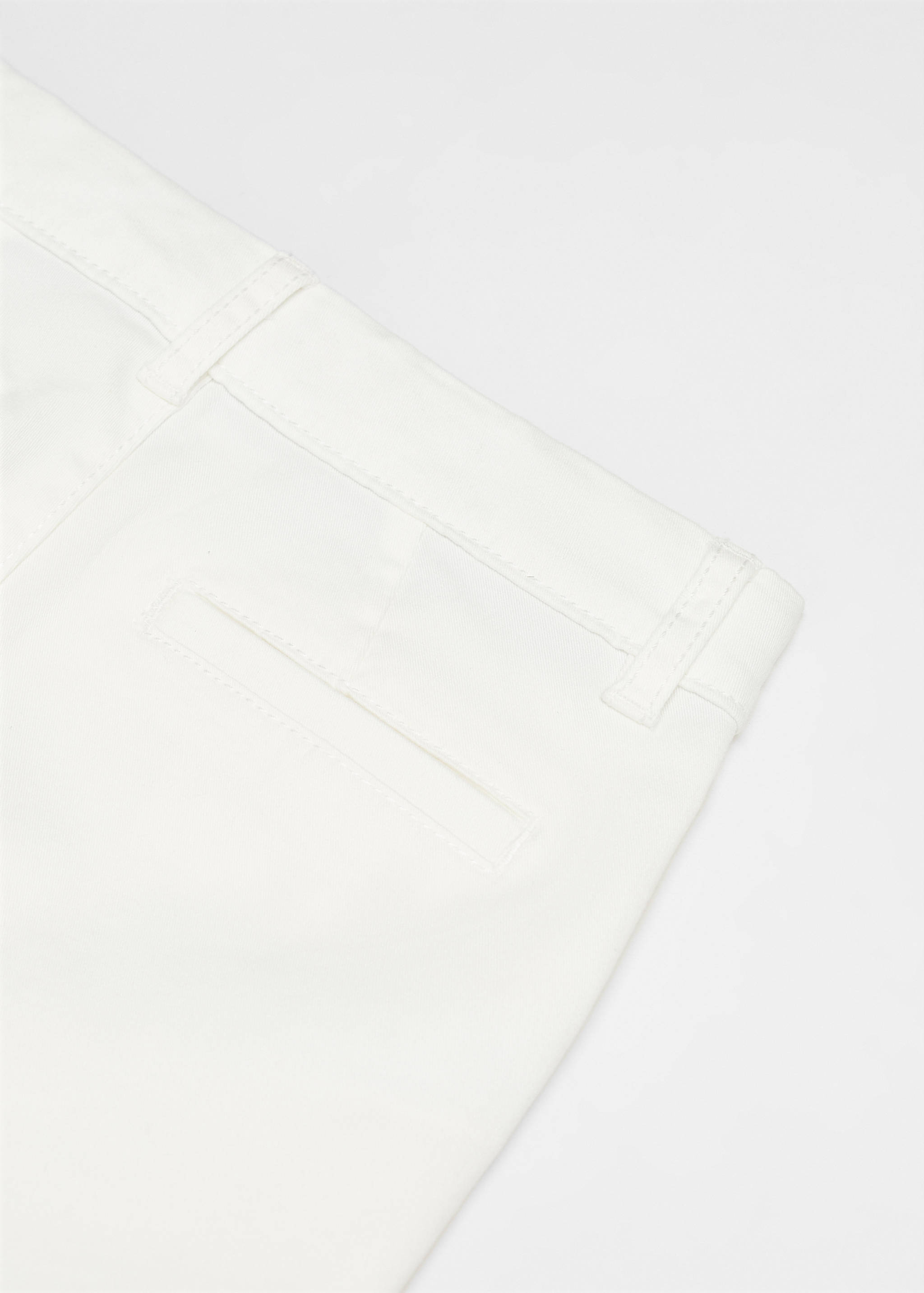 Slim-fit chino cotton bermuda shorts - Details of the article 8