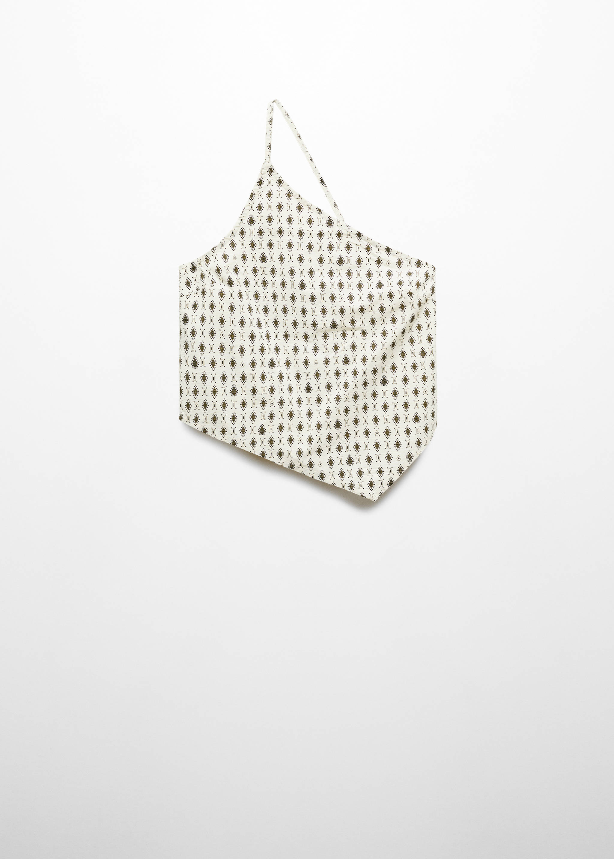 Top asimétrico estampado - Artículo sin modelo