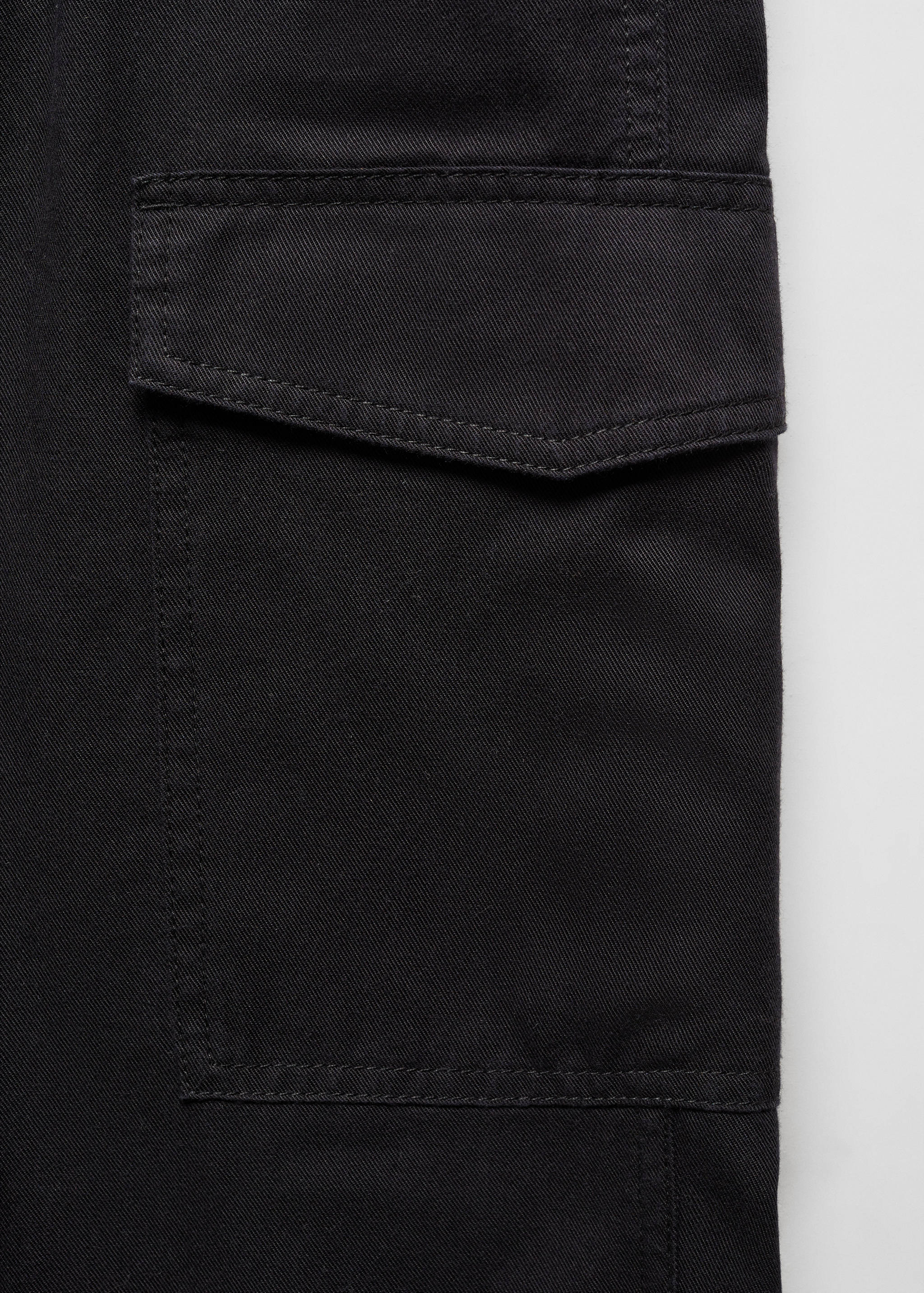 Straight-fit cargo jeans - Details of the article 8