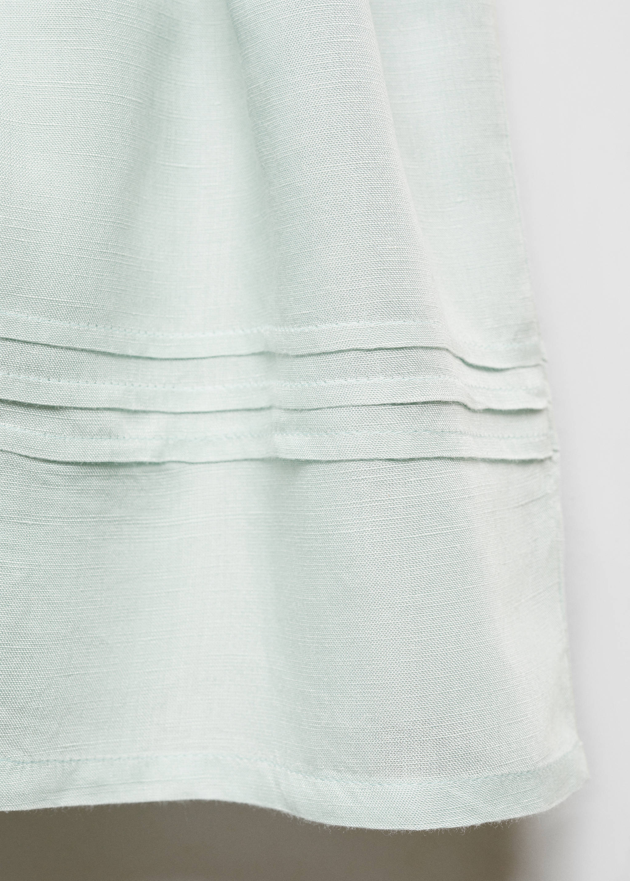 Linen-blend dress - Details of the article 0