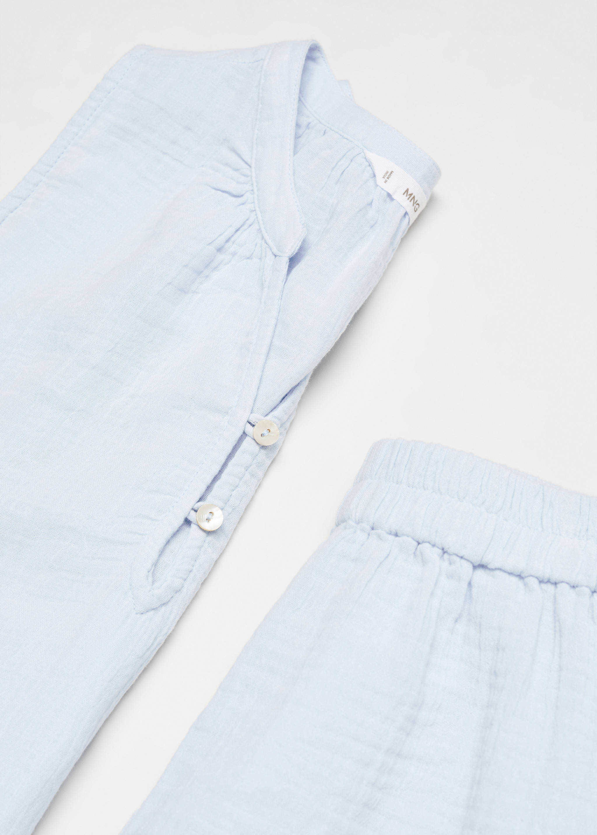 Pyjama court en coton - Détail de l'article 8