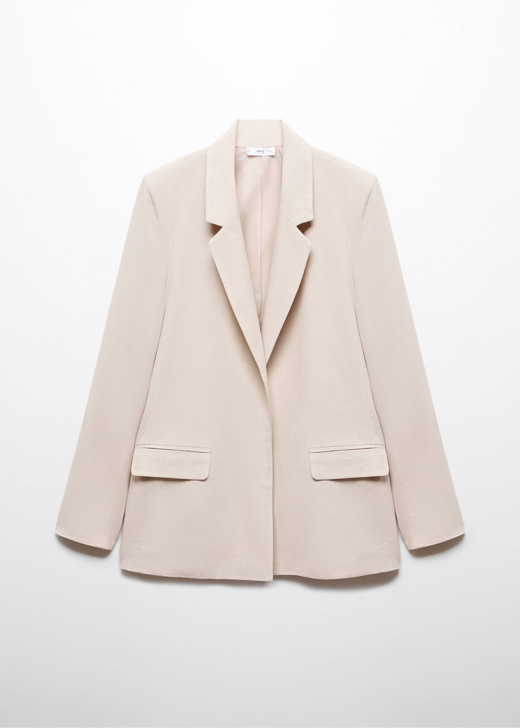 Americana regular fit lino - Artículo sin modelo, Gris claro/pastel. Ref: 67045155-00.