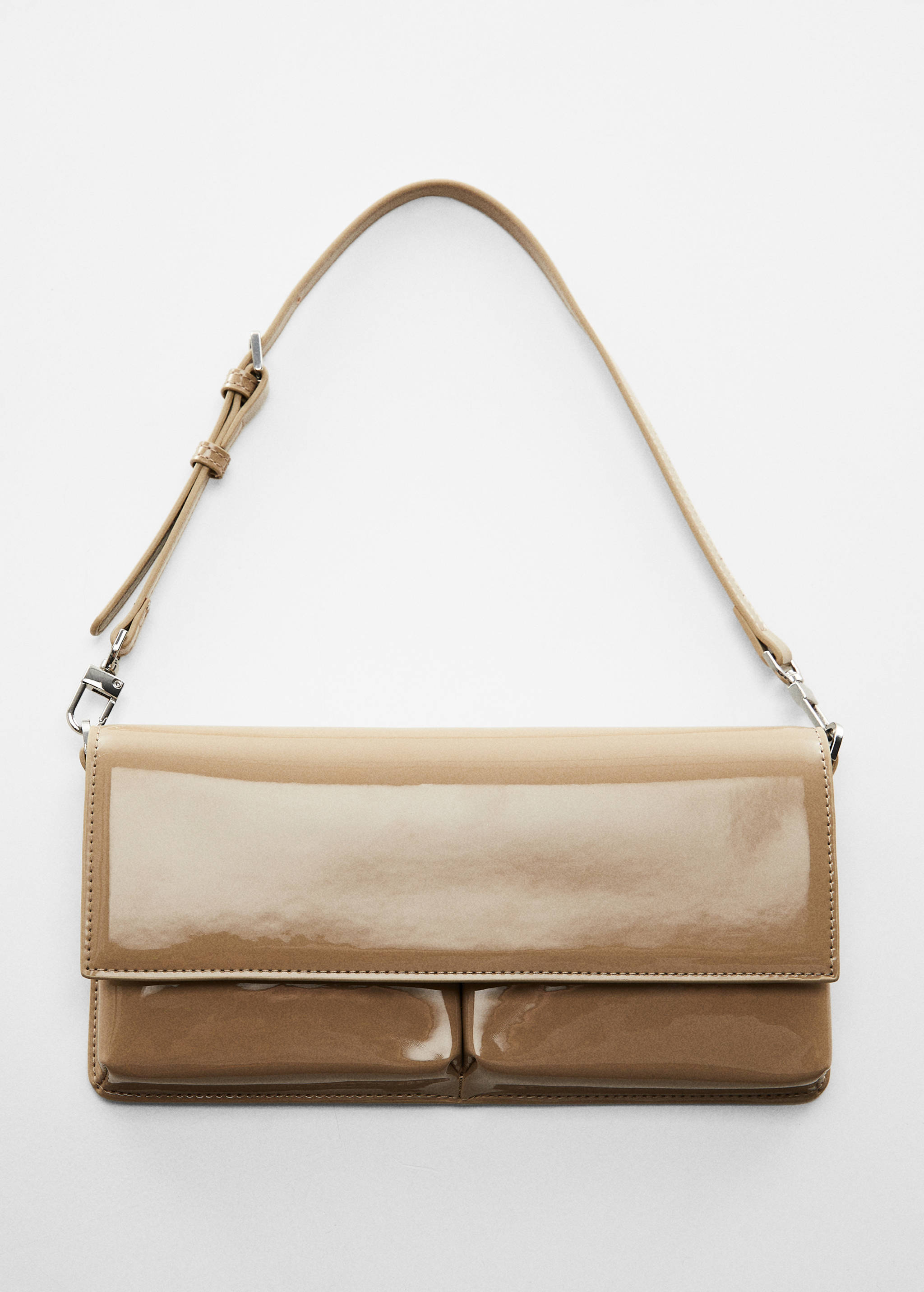 Tasche mit zwei Fächern in Lacklederoptik - Detail des Artikels 5