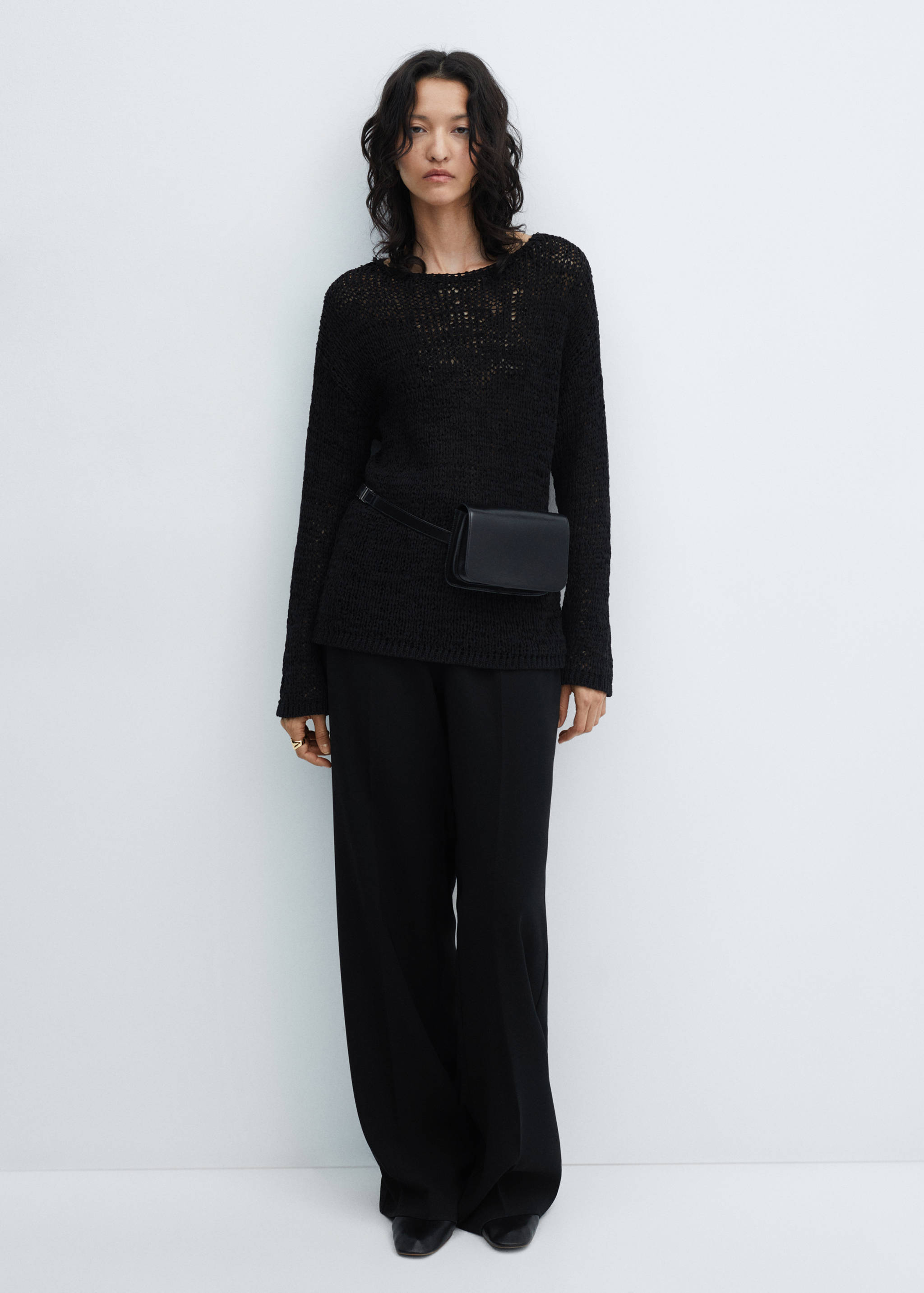 Jersey punto cuello barco - Plano general