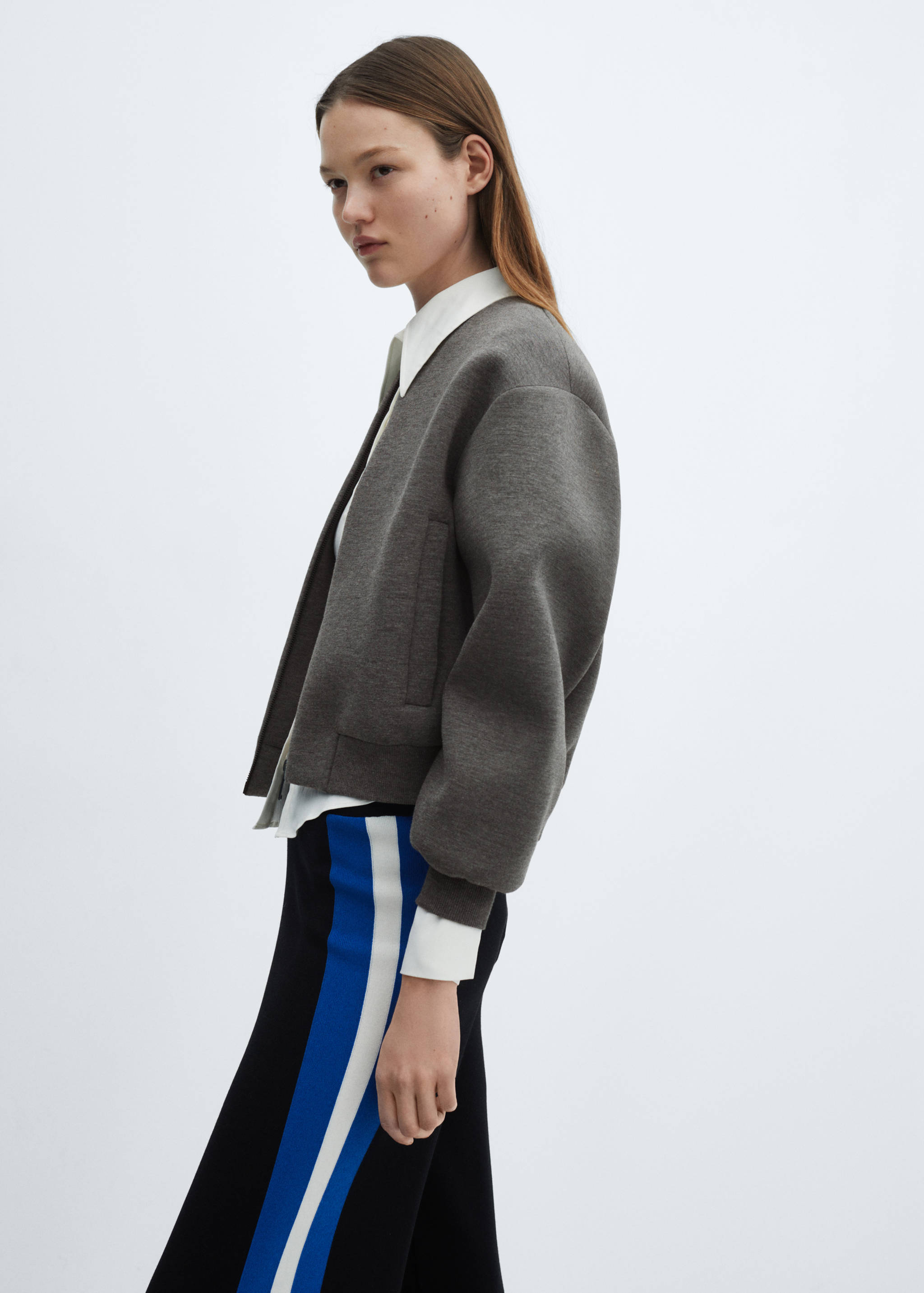 Bomberjack met rits - Middenvlak