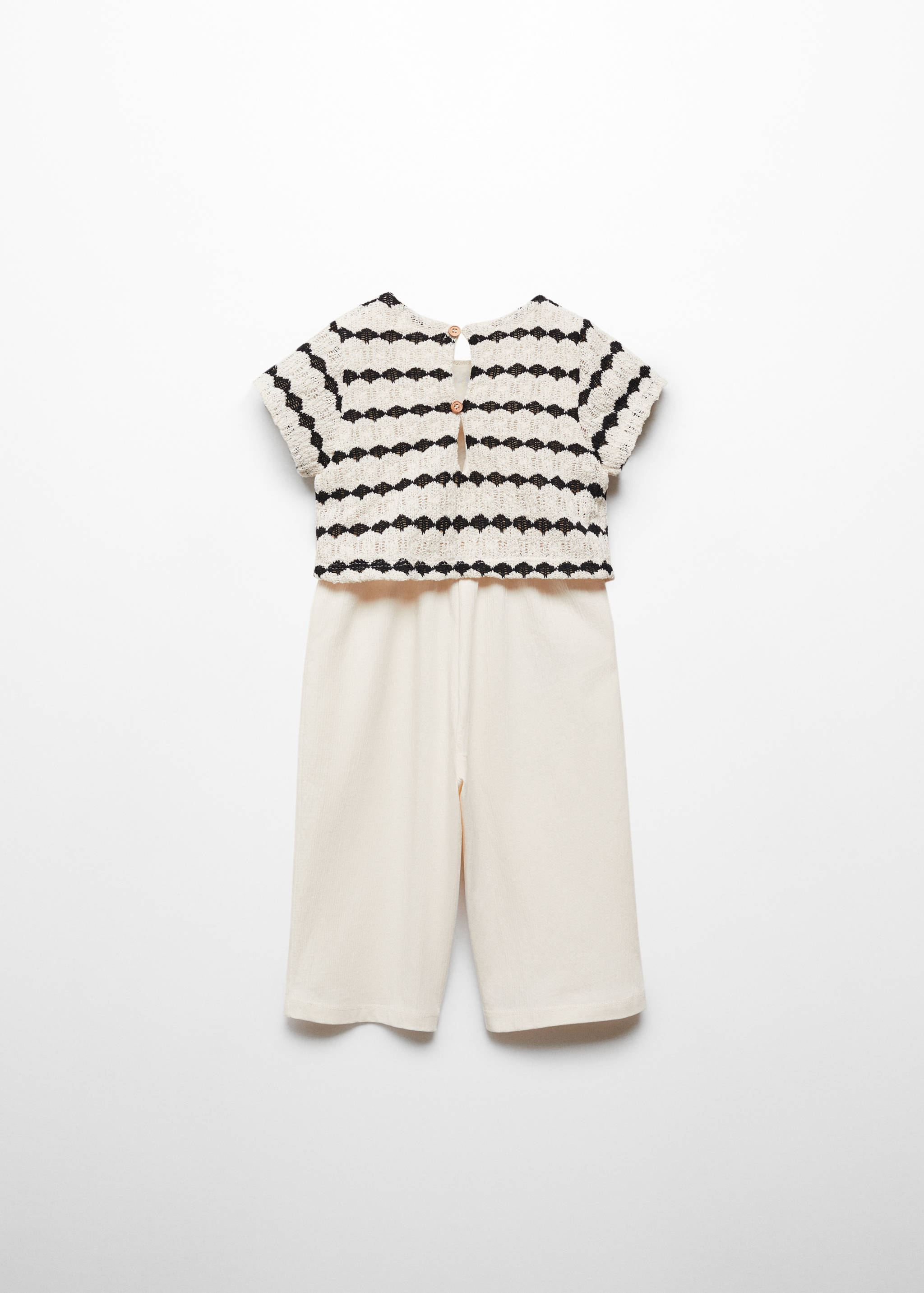Cotton print jumpsuit - Reverse of the article