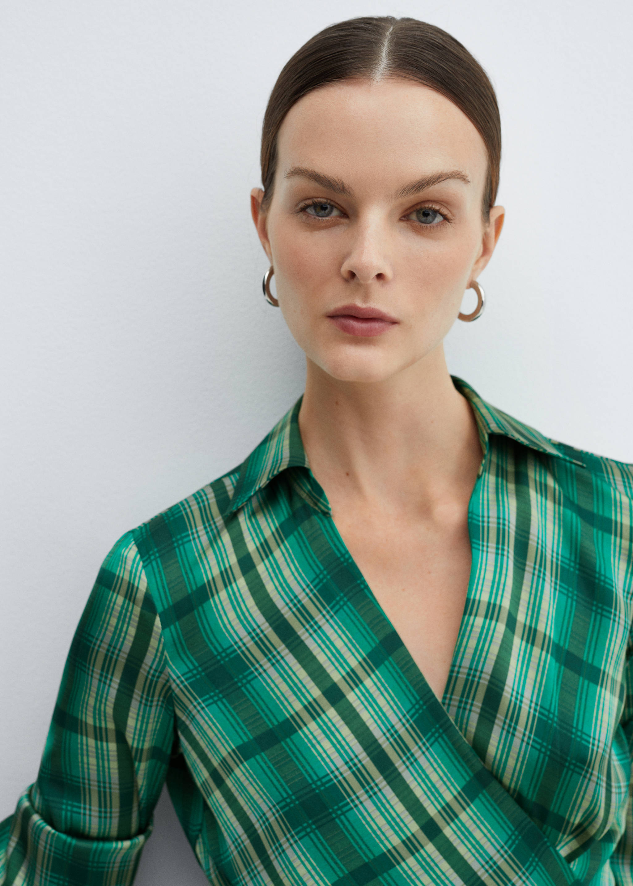 Rutig klänning rosett - Detaljer om artikeln 1