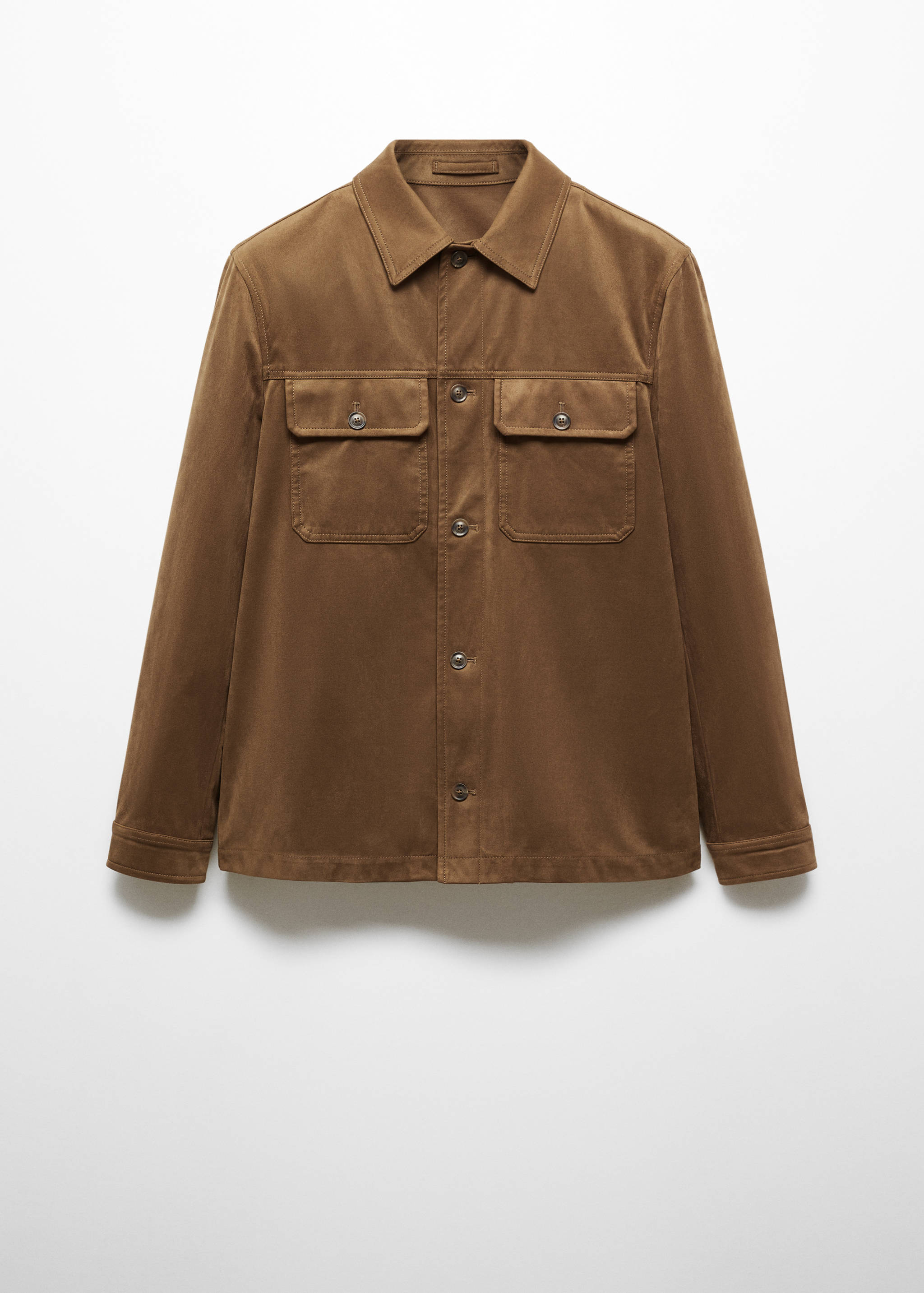 Sobrecamisa efecto ante bolsillos - Artículo sin modelo