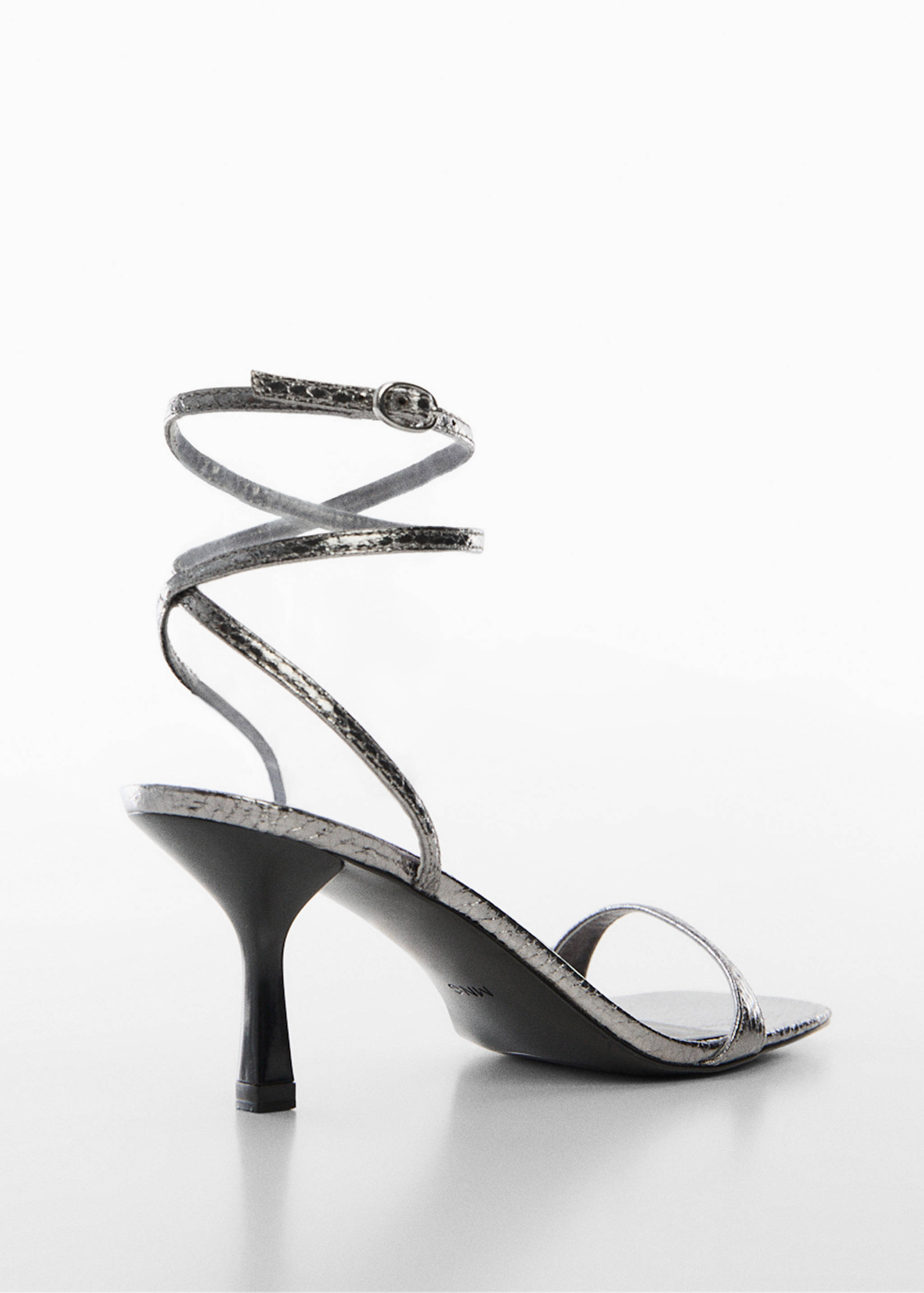 Metallic straps sandals - Details of the article 1