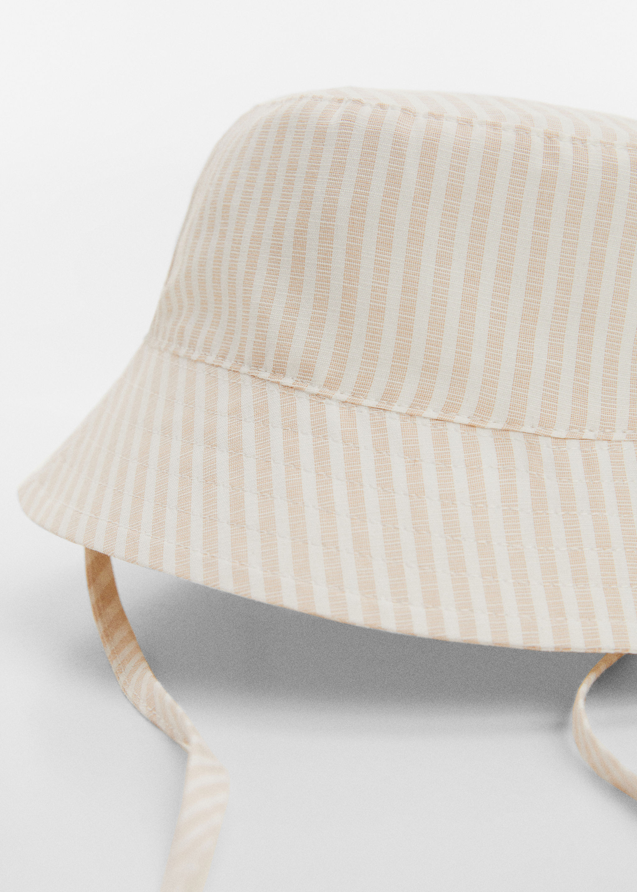 Gestreifter Bucket Hat - Mittlere Ansicht