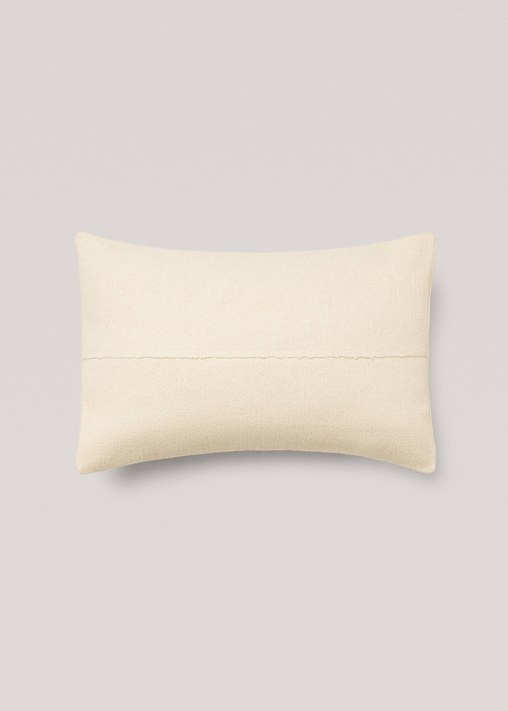 Jute cotton cushion cover 40x60cm - Details of the article 1