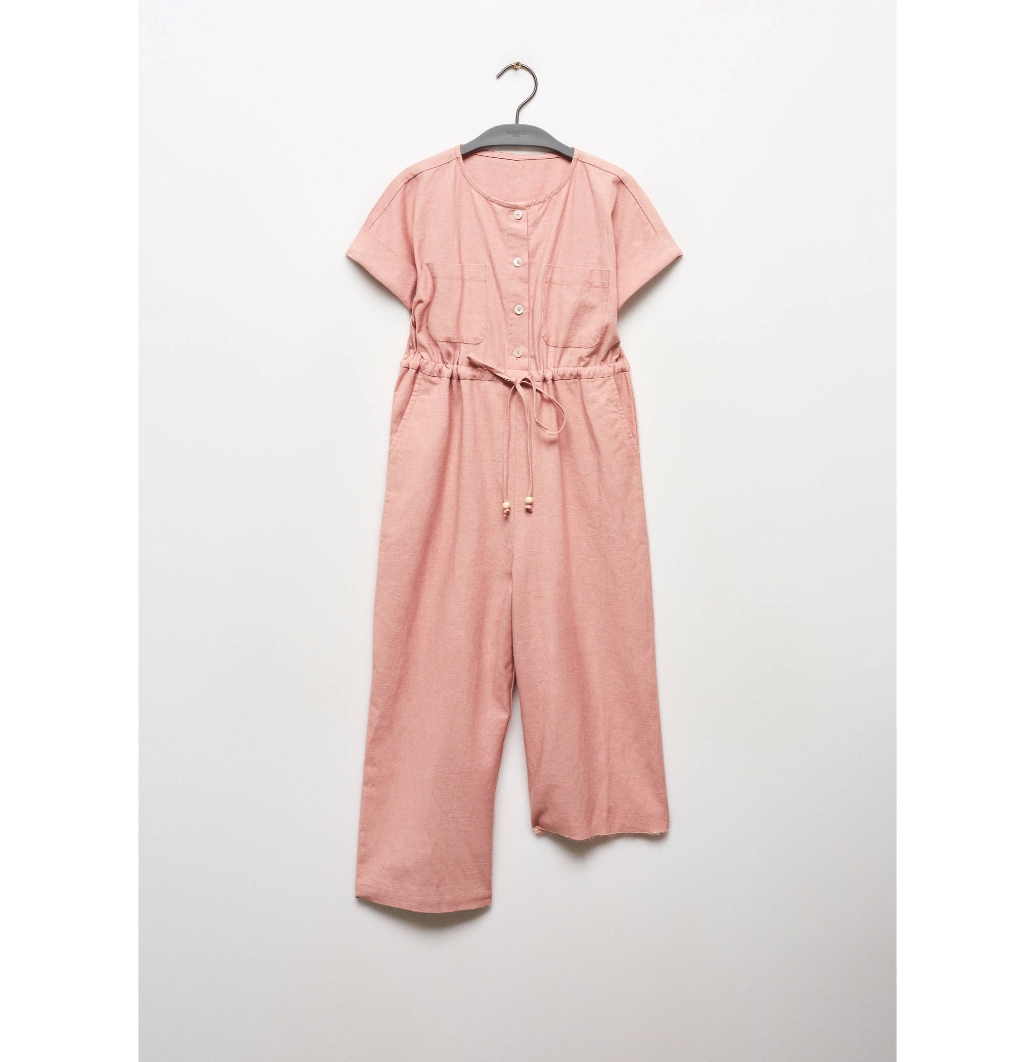 Bow linen jumpsuit - Article without model