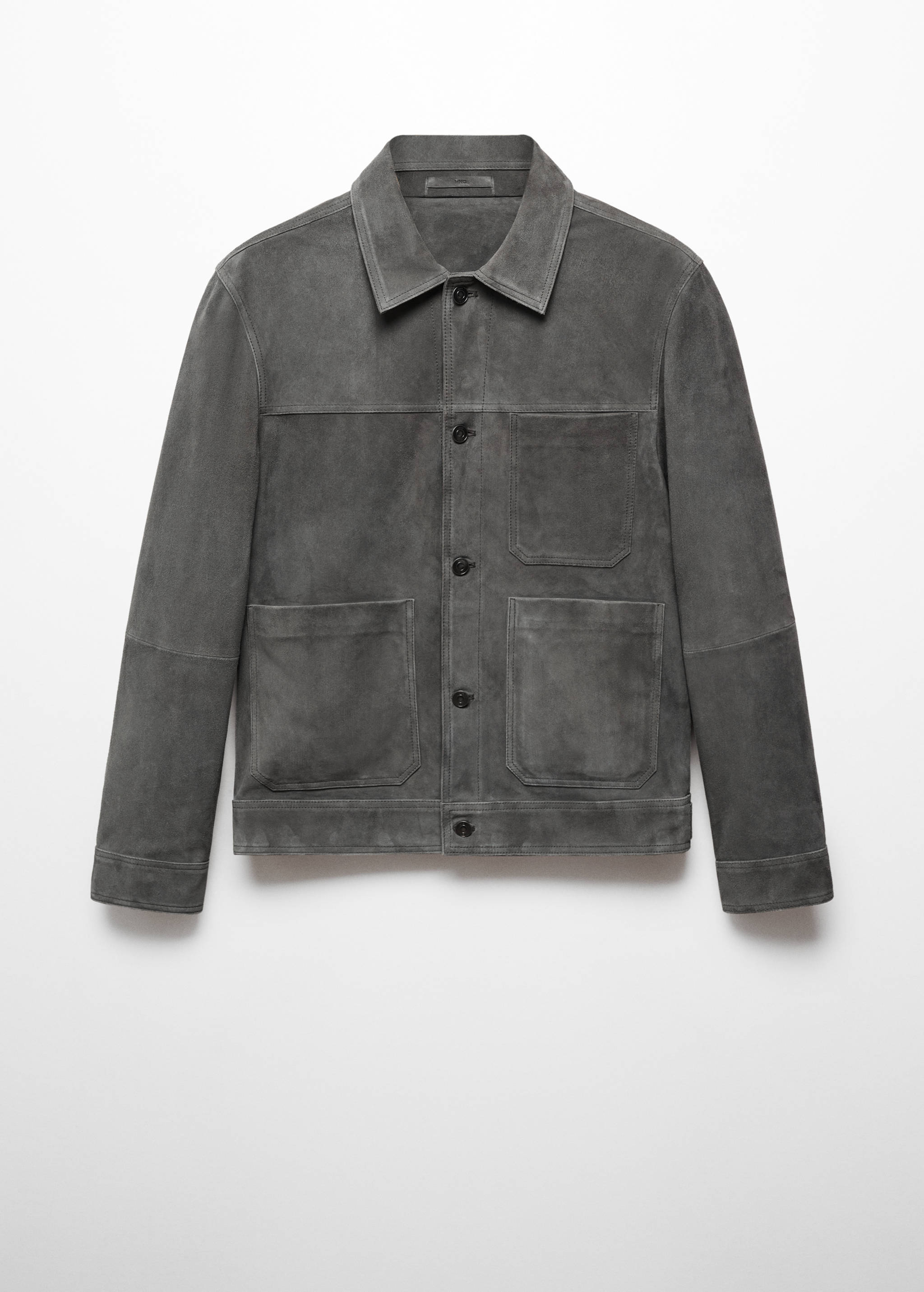 100% leather jacket with pockets - Article without model