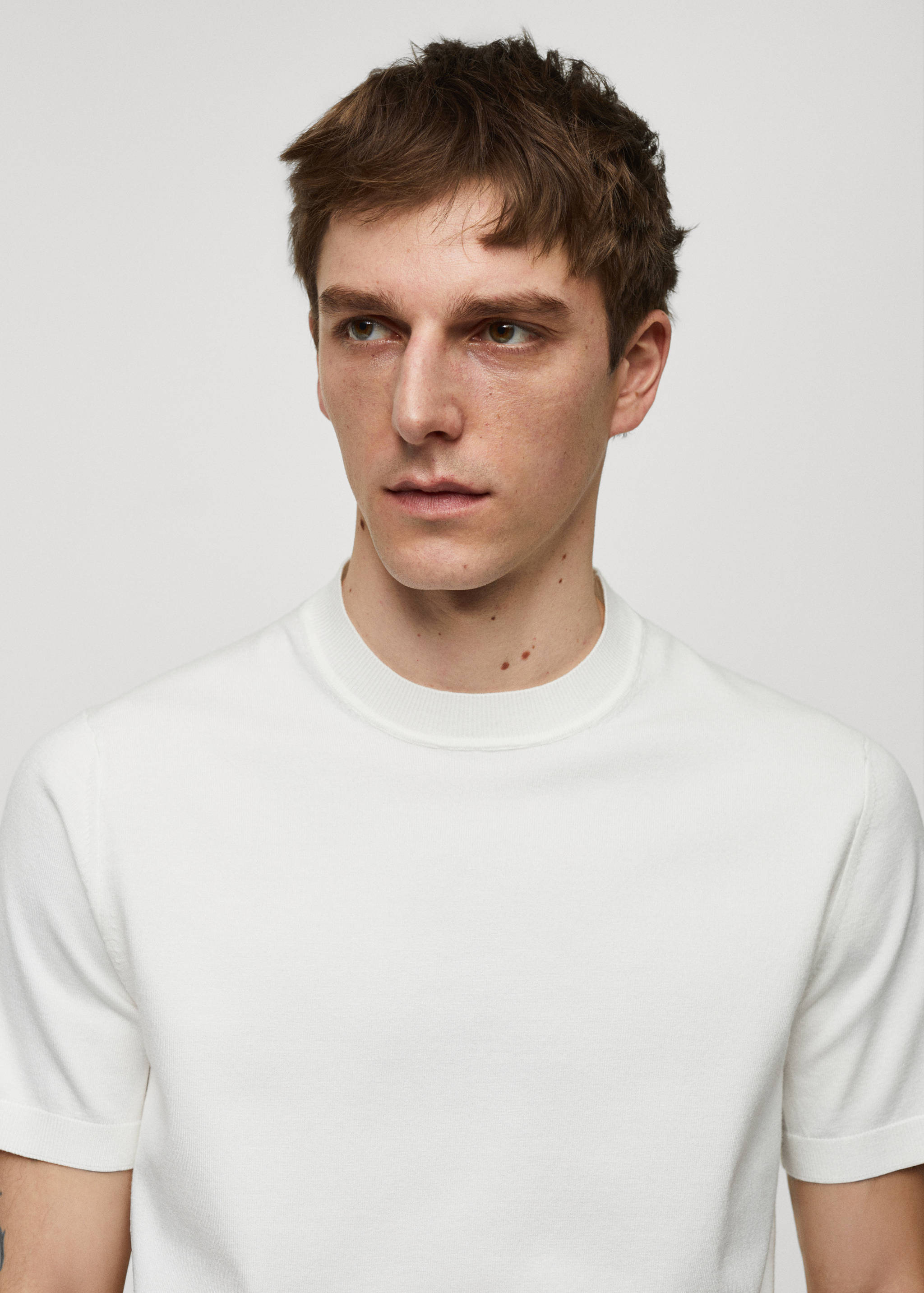 T-shirt en maille fine - Détail de l'article 1