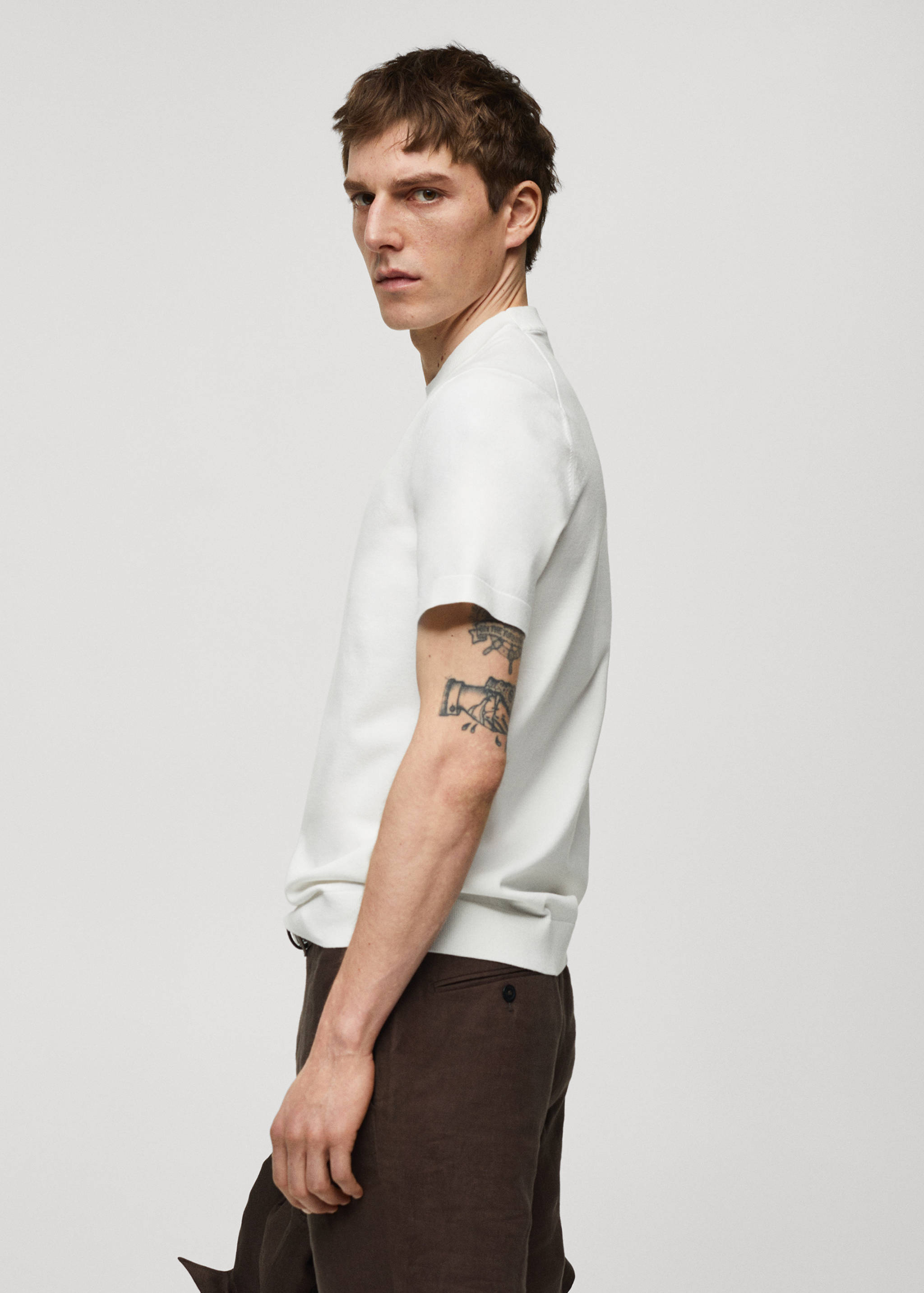 T-shirt en maille fine - Détail de l'article 2