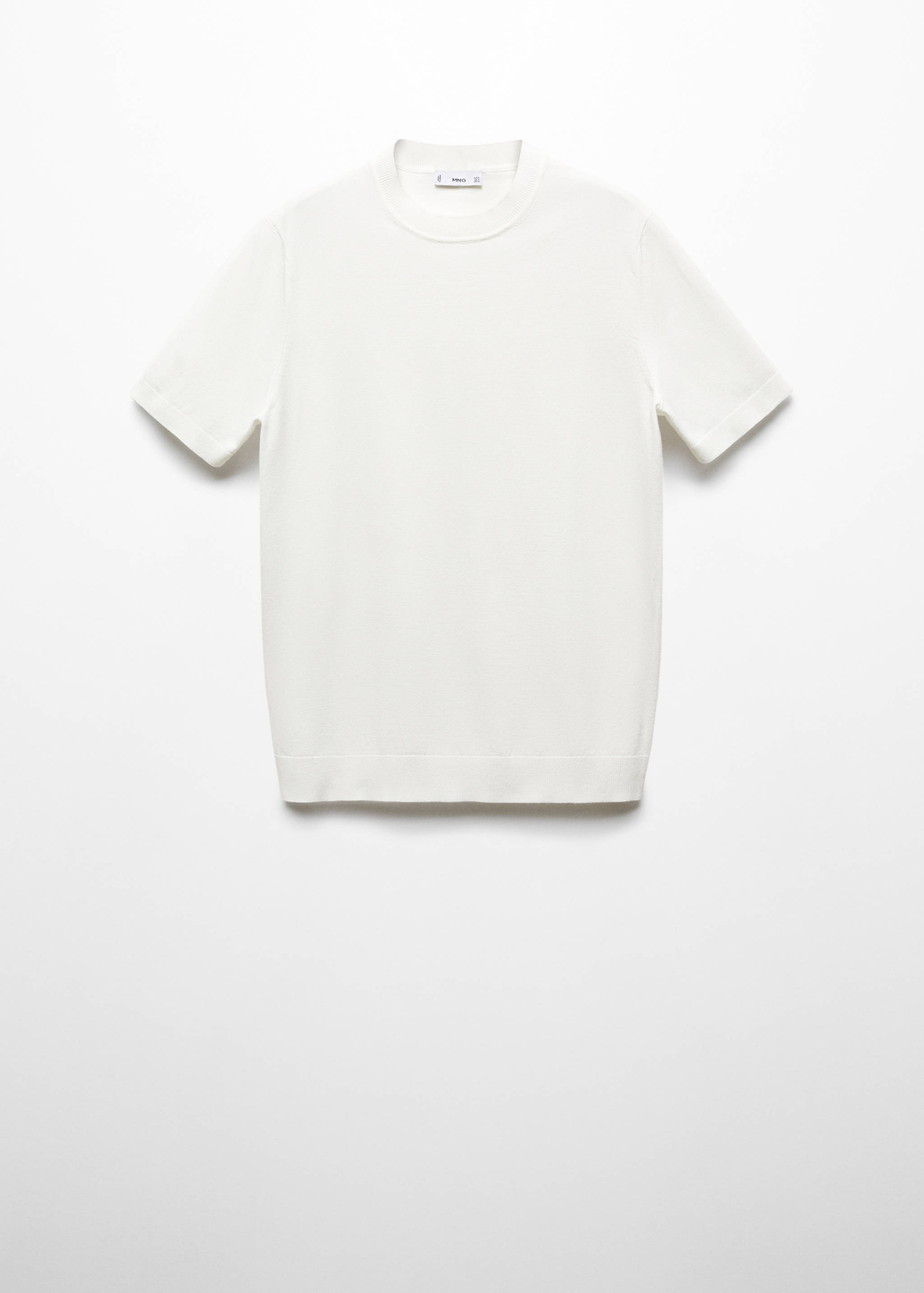 Fine-knit T-shirt - Article without model