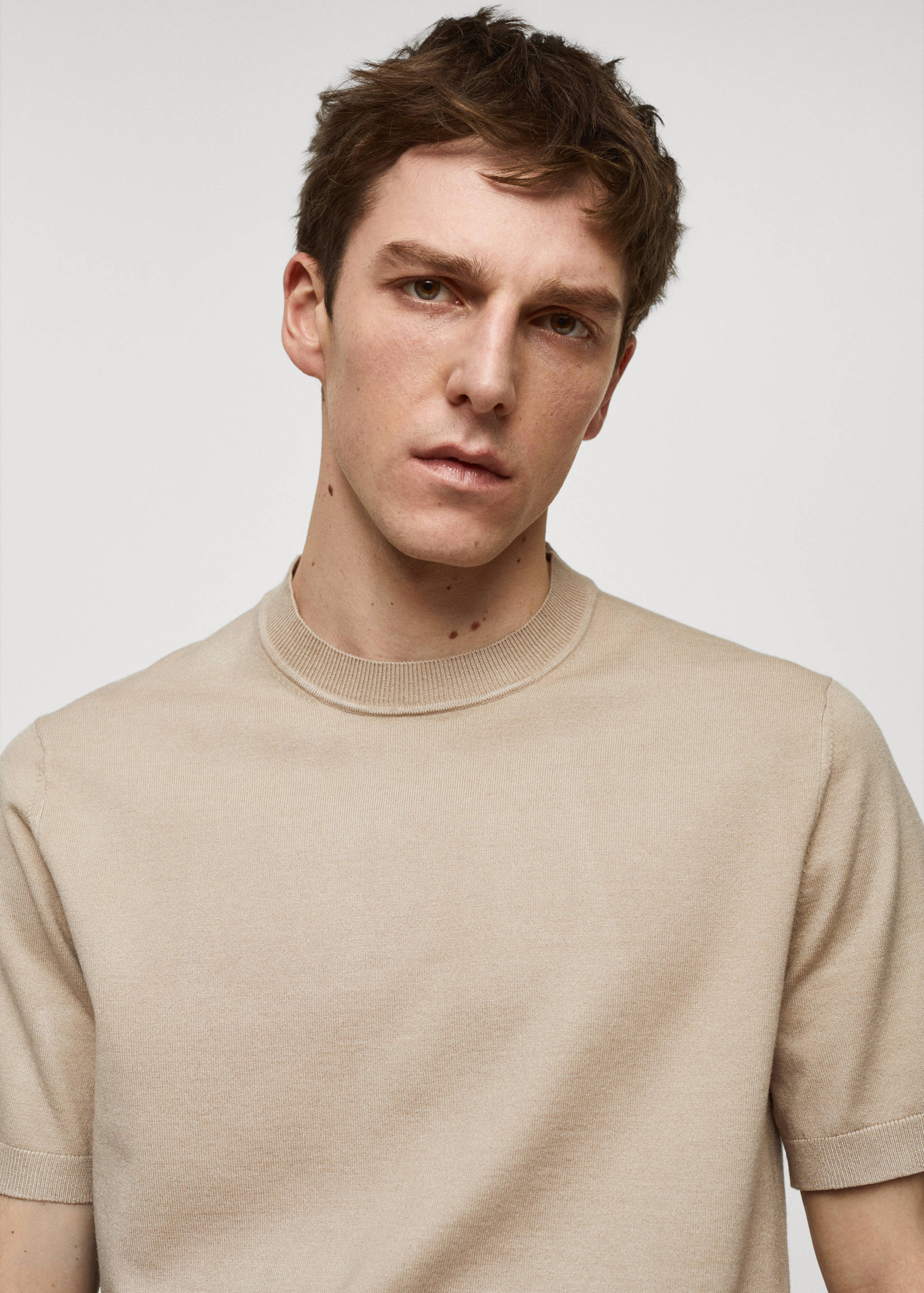 T-shirt en maille fine - Détail de l'article 1