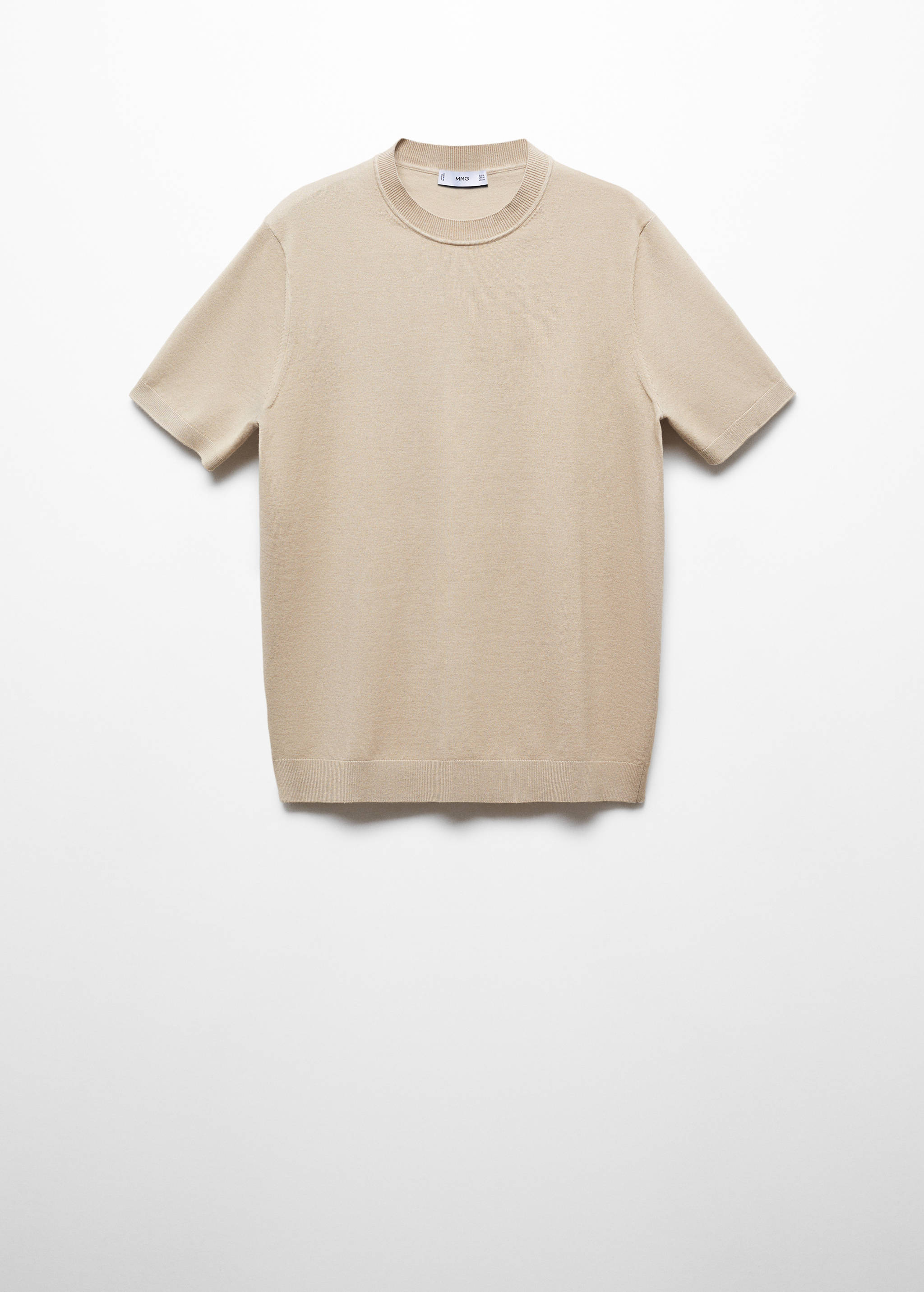 Fine-knit T-shirt - Article without model