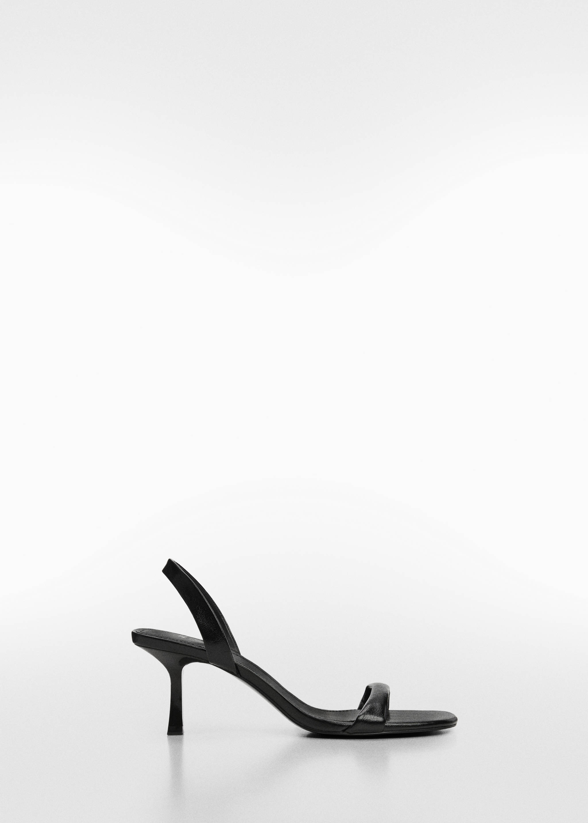 Heel non-structured sandals - Article without model