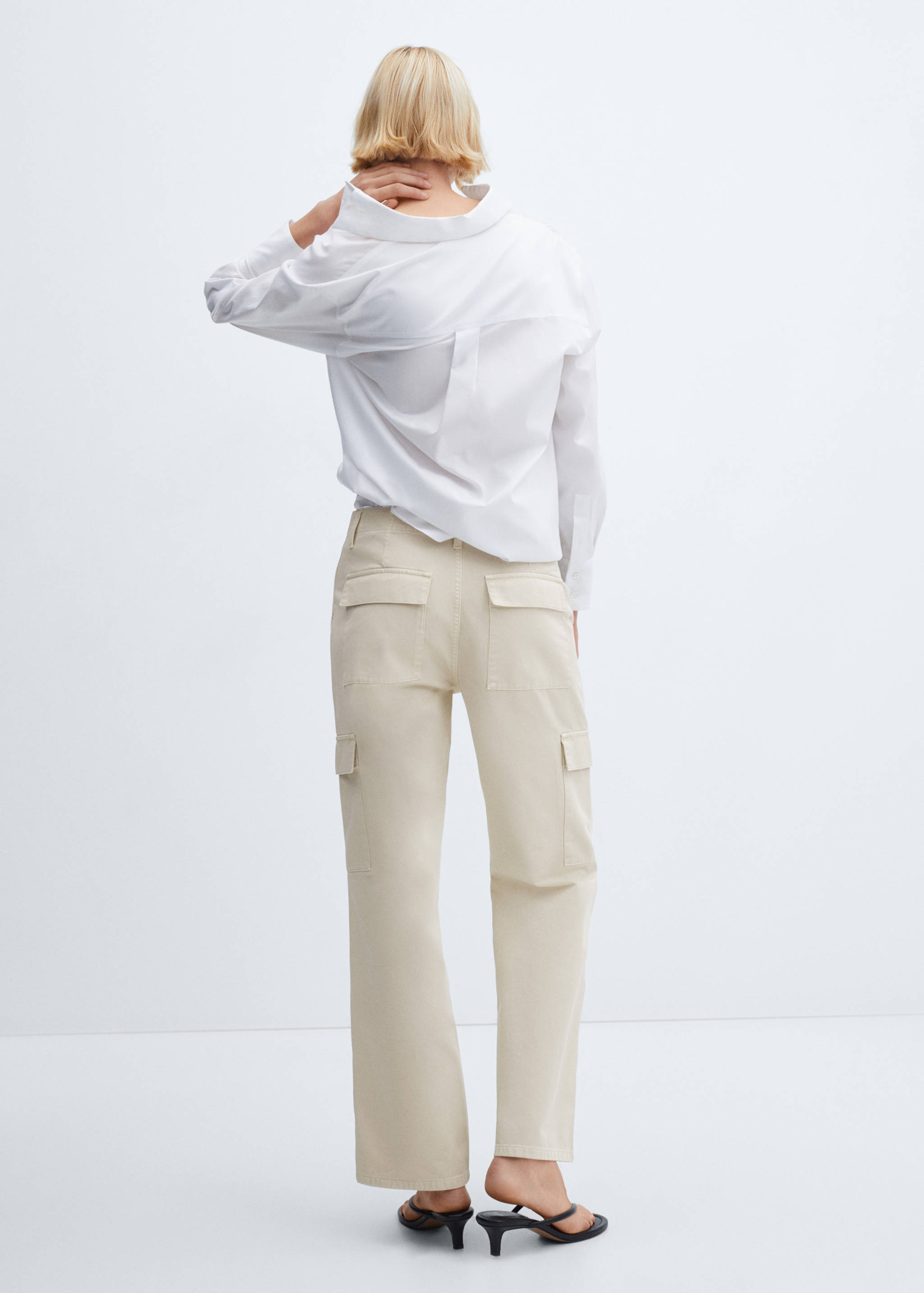 Pocket cargo jeans - Reverse of the article