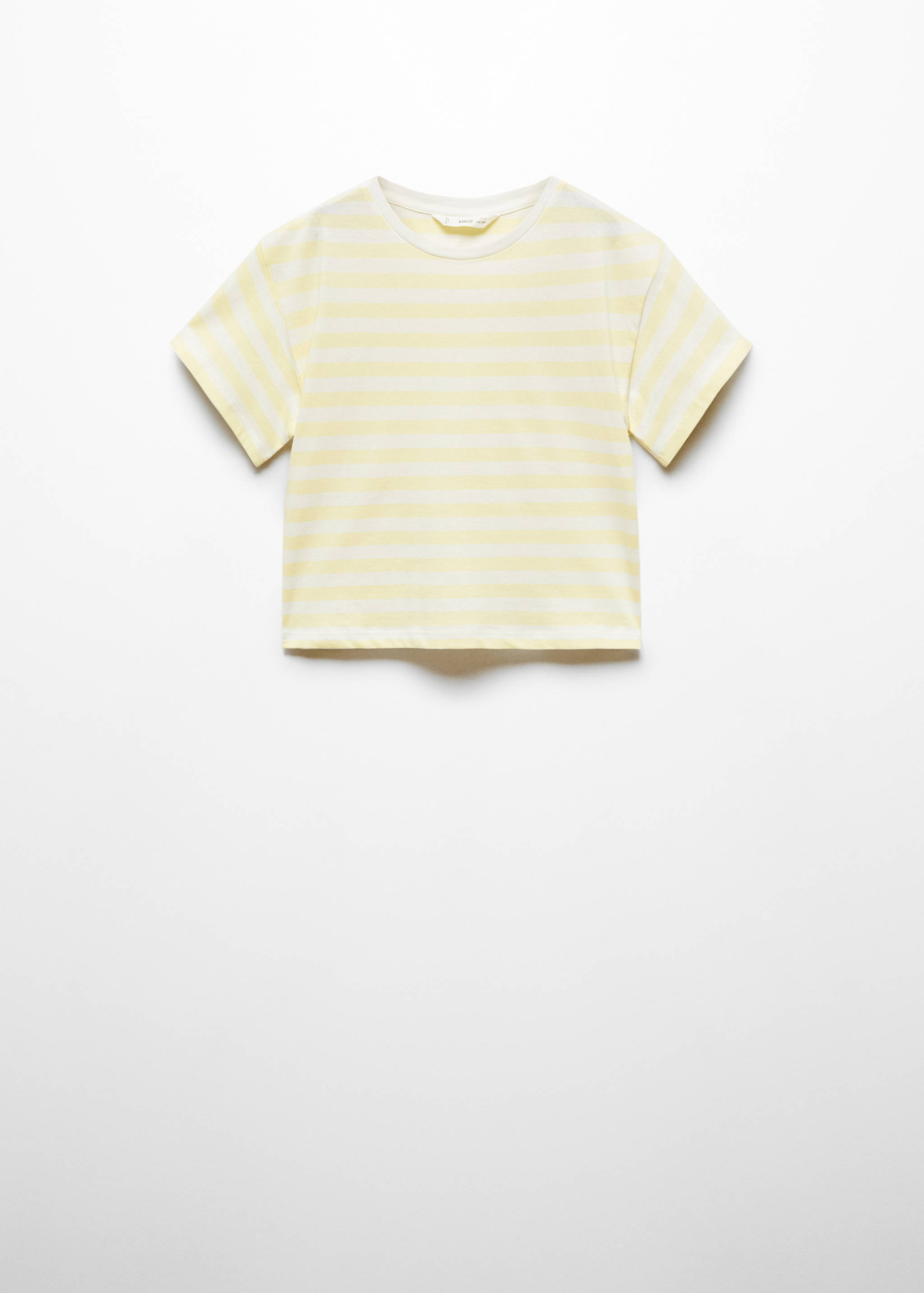 Striped cotton T-shirt - Article without model