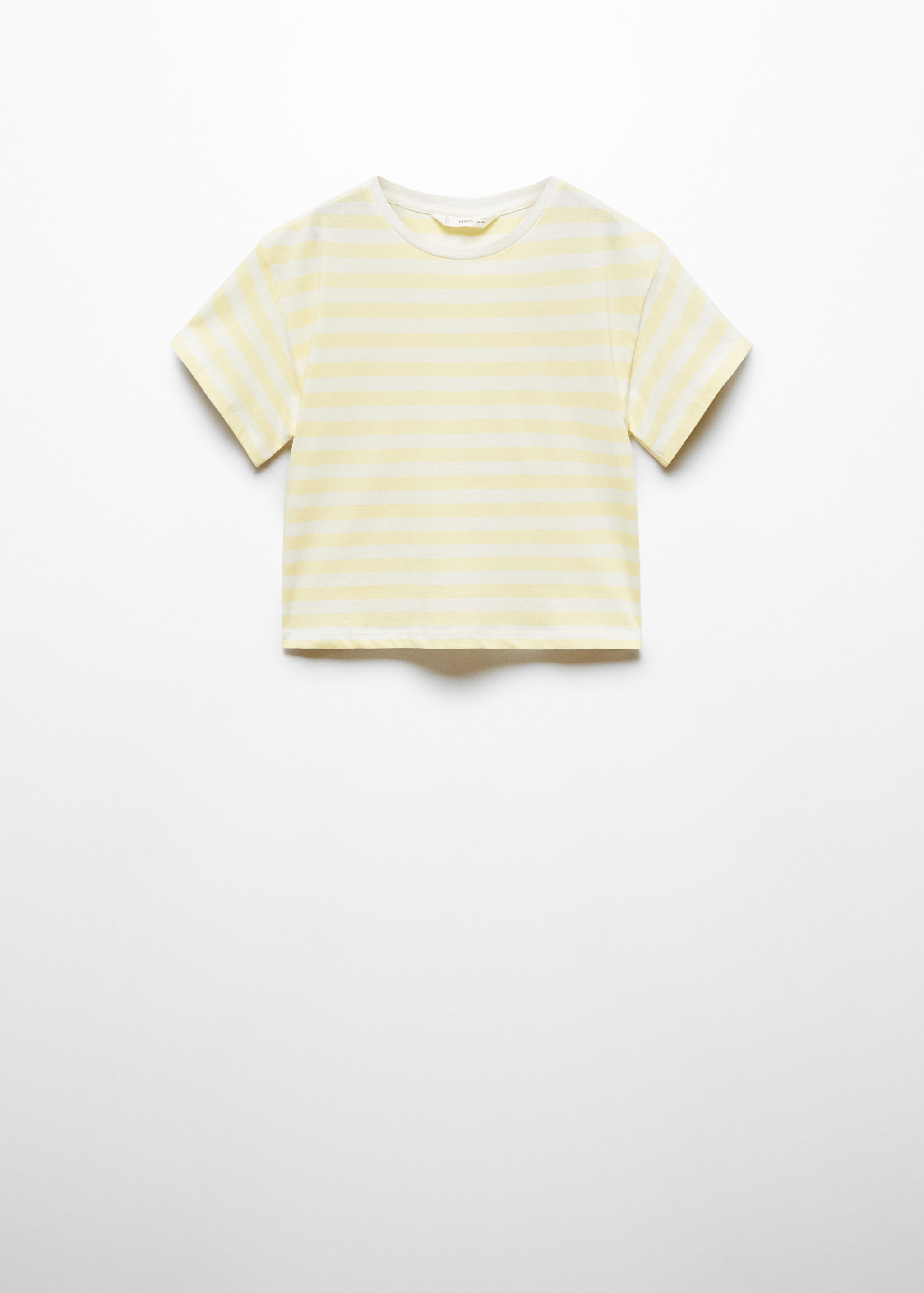 Striped cotton T-shirt - Article without model