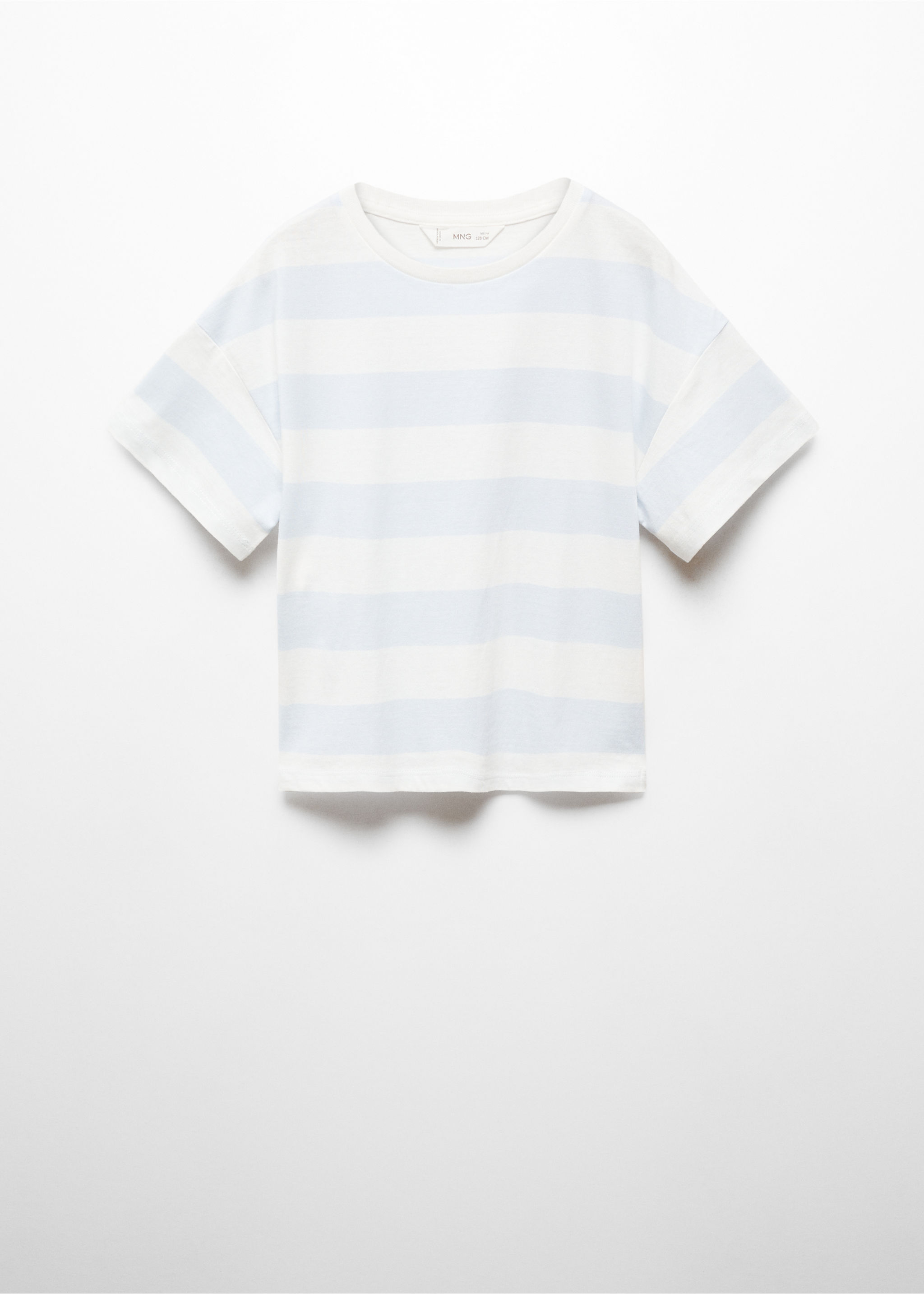 Striped cotton T-shirt - Article without model