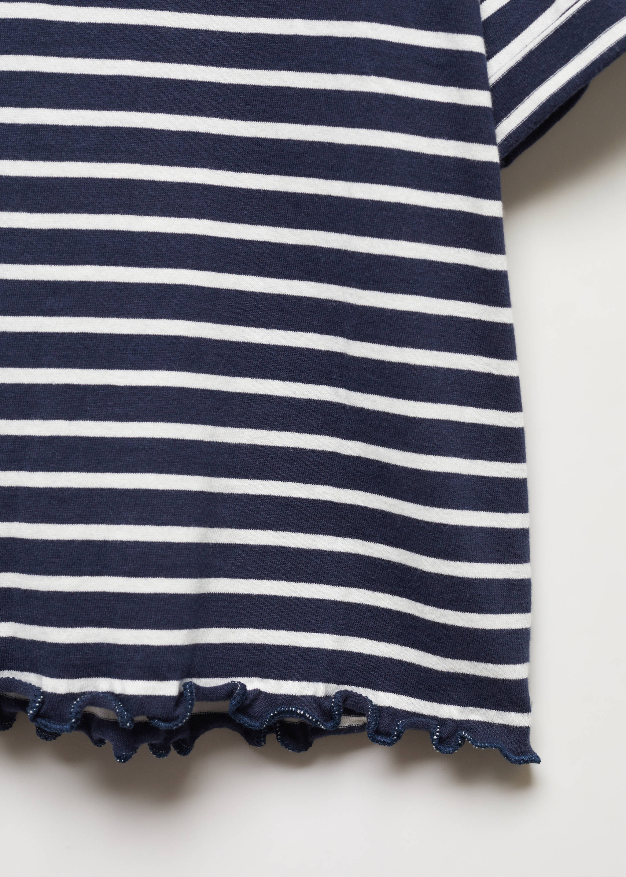 Striped cotton T-shirt - Details of the article 8